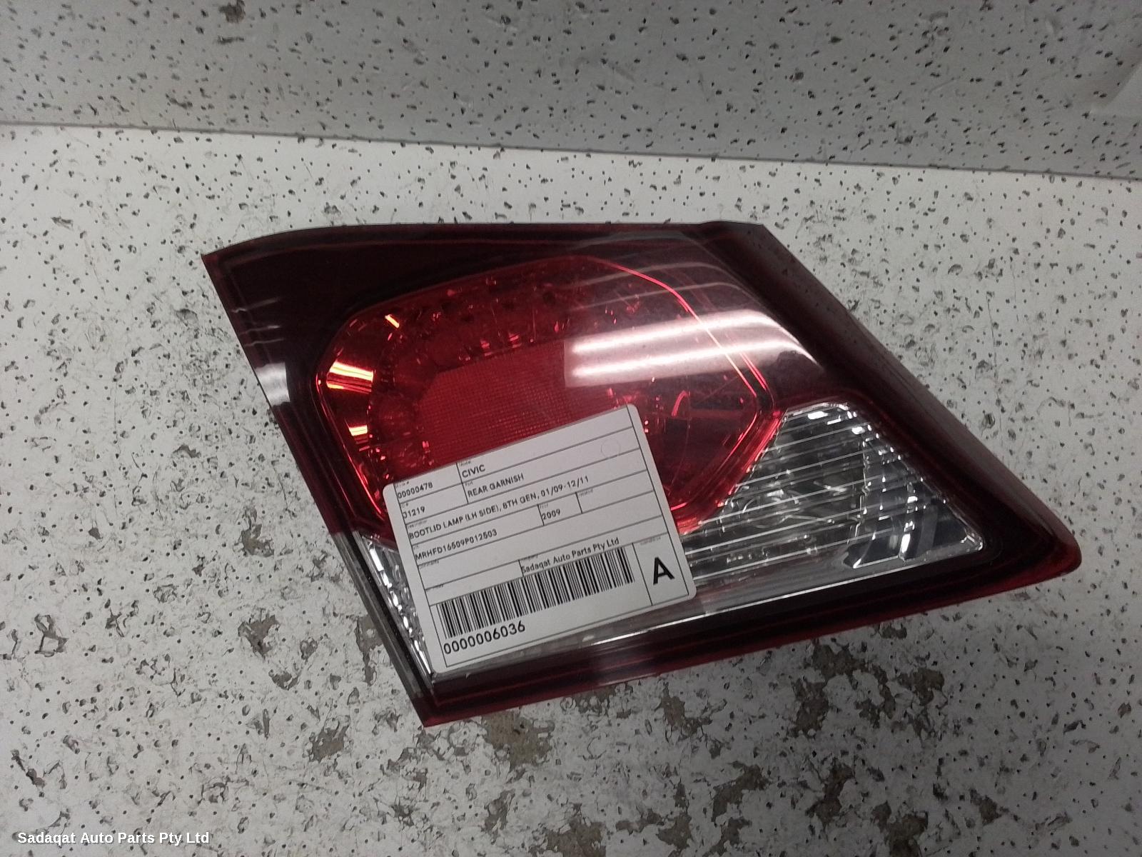 Honda Civic Rear Garnish