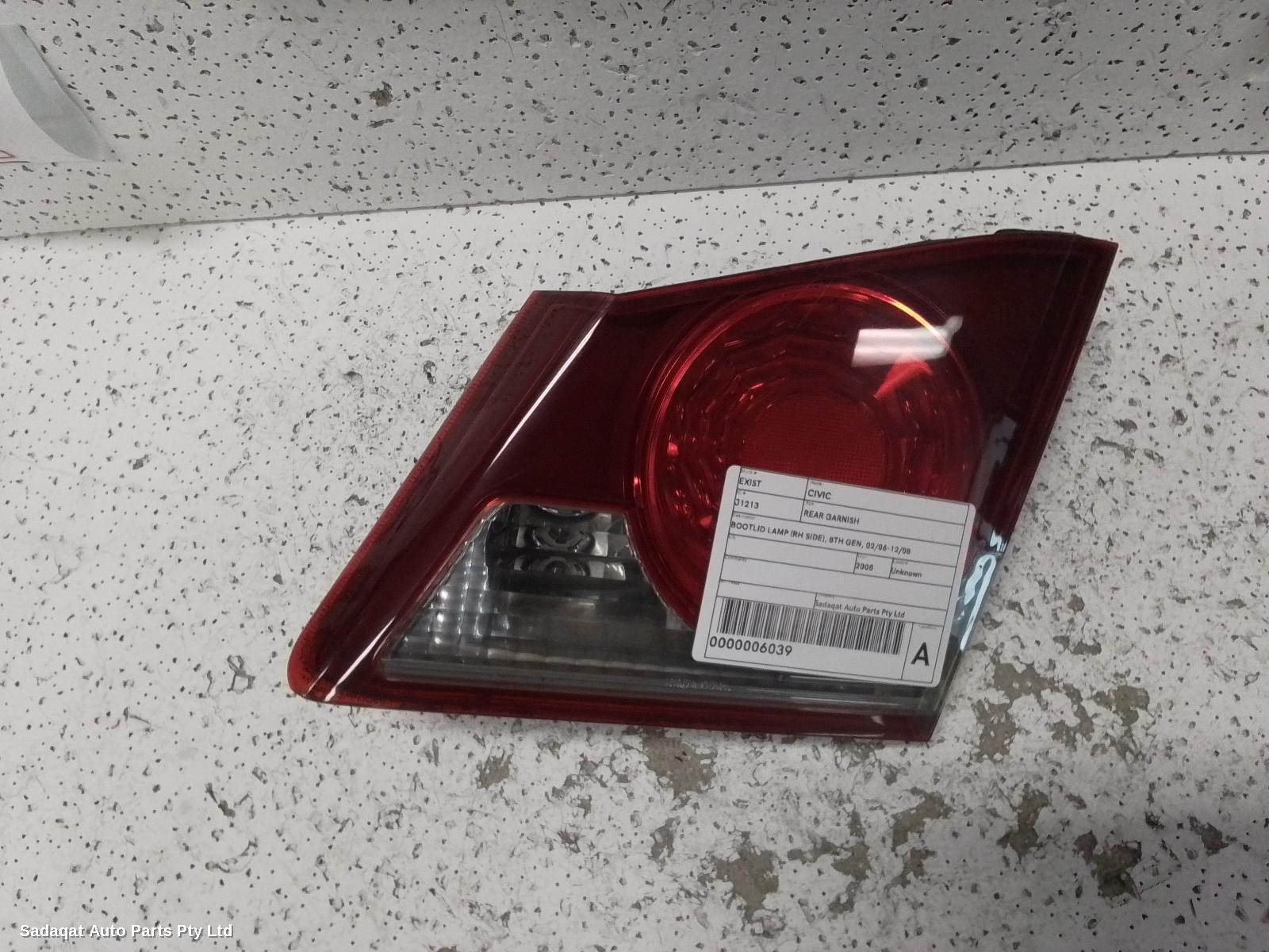 Honda Civic Rear Garnish