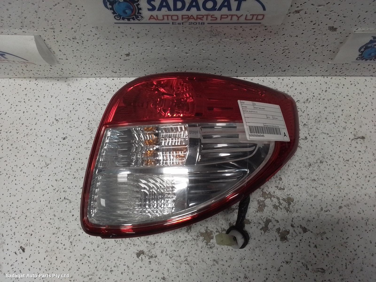 Suzuki Sx4 Right Taillight