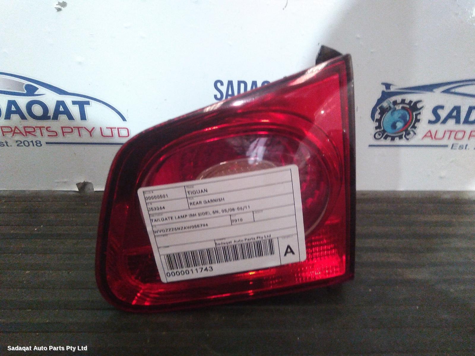 Volkswagen Tiguan Rear Garnish