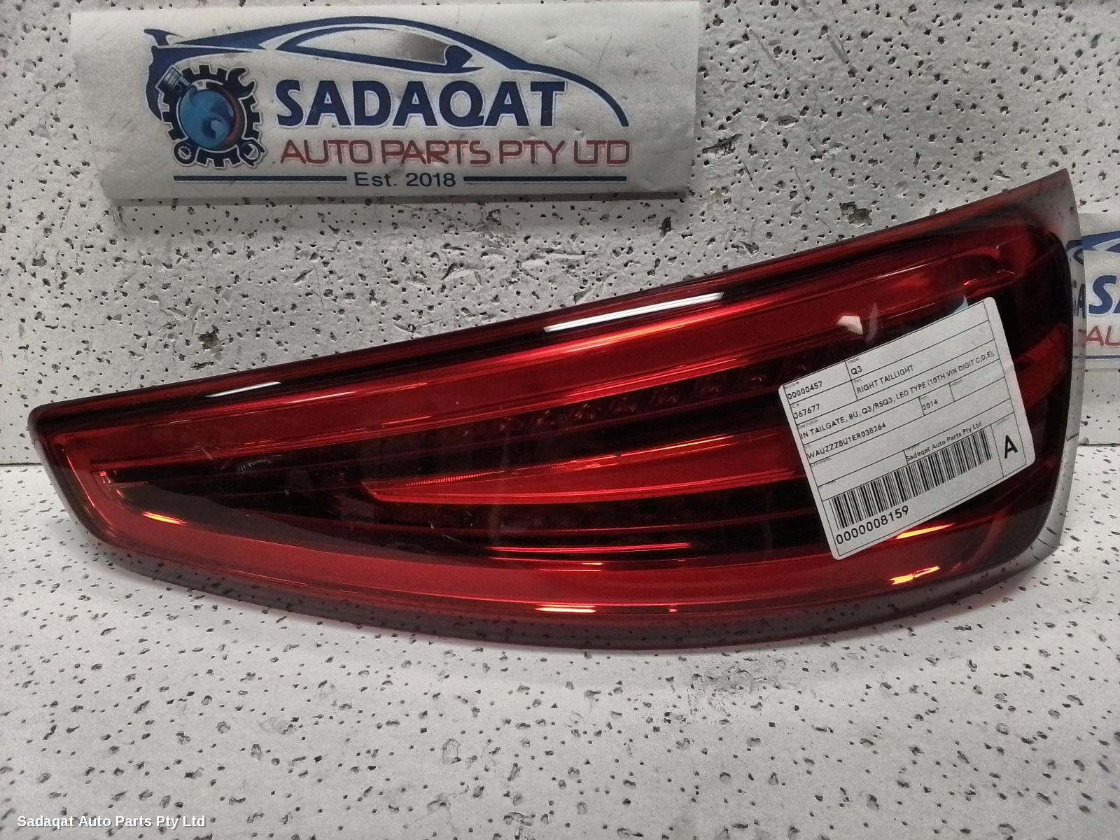 Audi Q3 Right Taillight