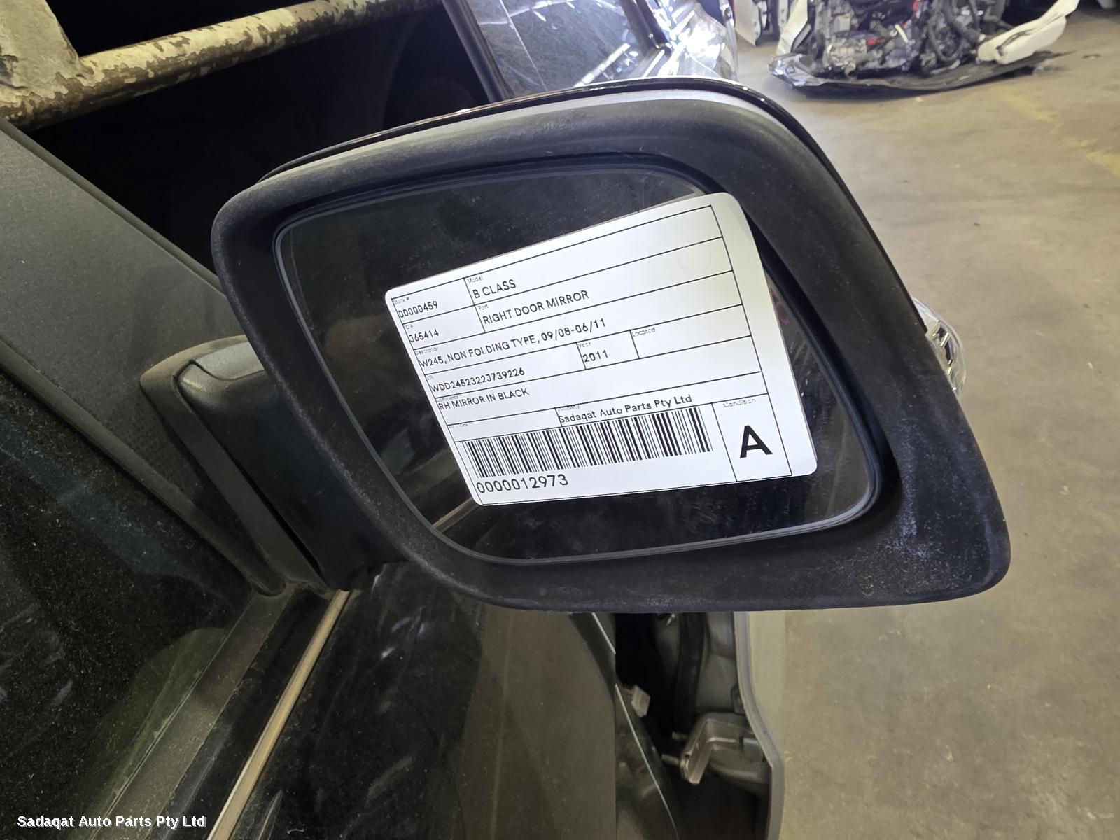 Mercedes B Class Right Door Mirror