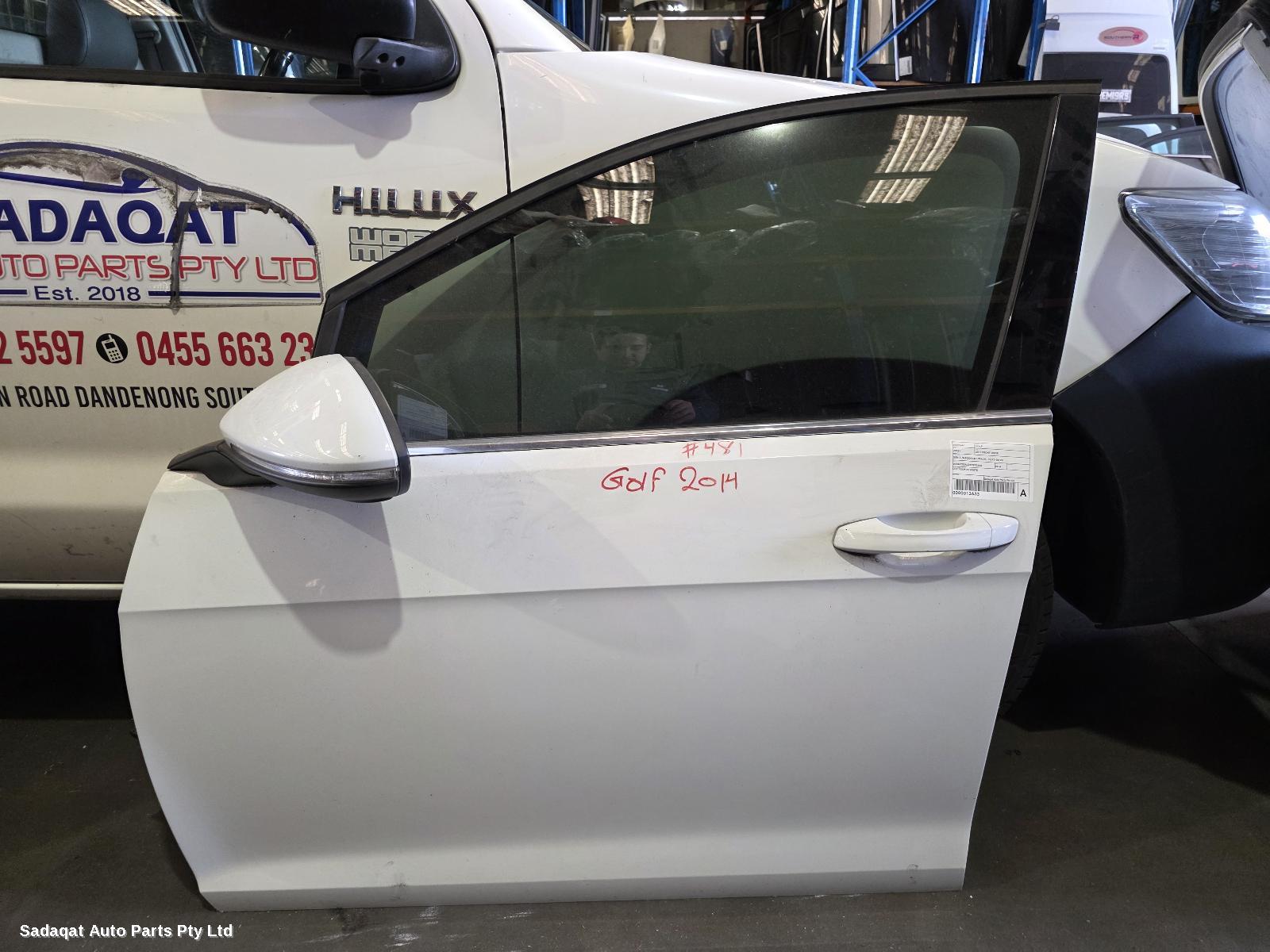 Volkswagen Golf Left Front Door