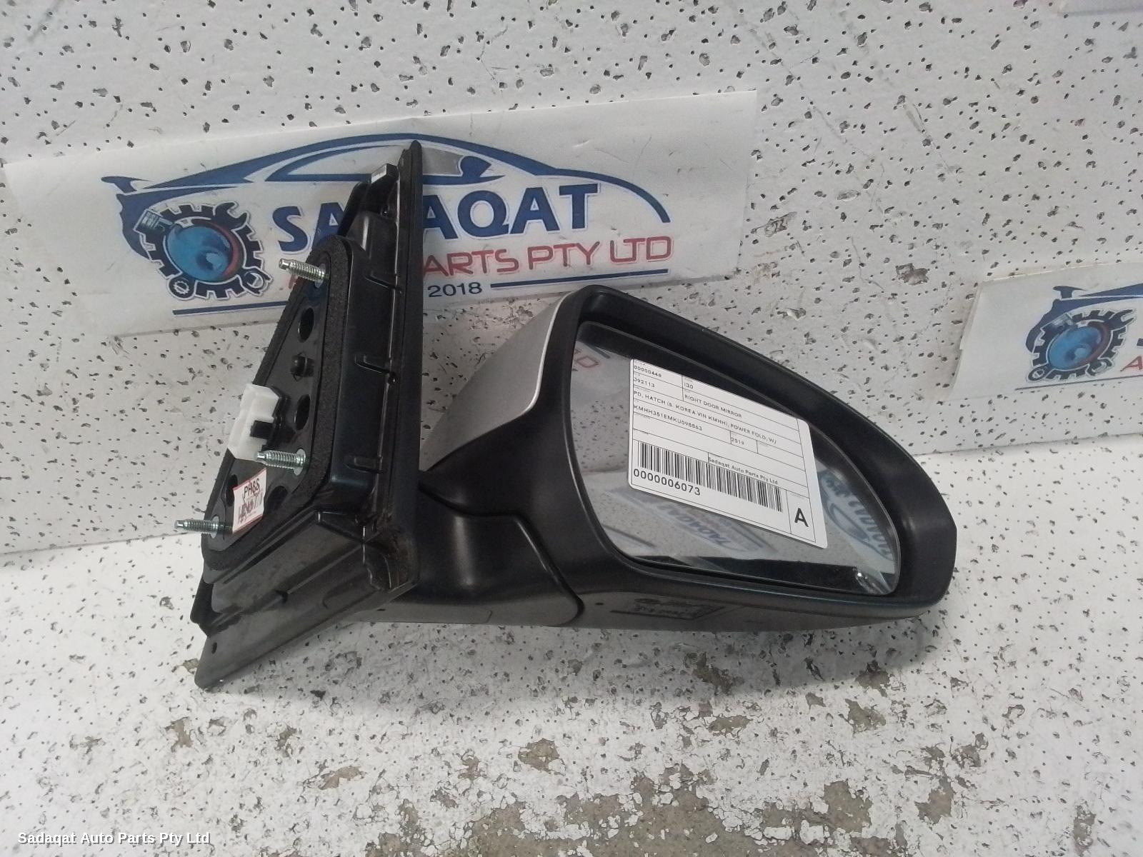 Hyundai I30 Right Door Mirror