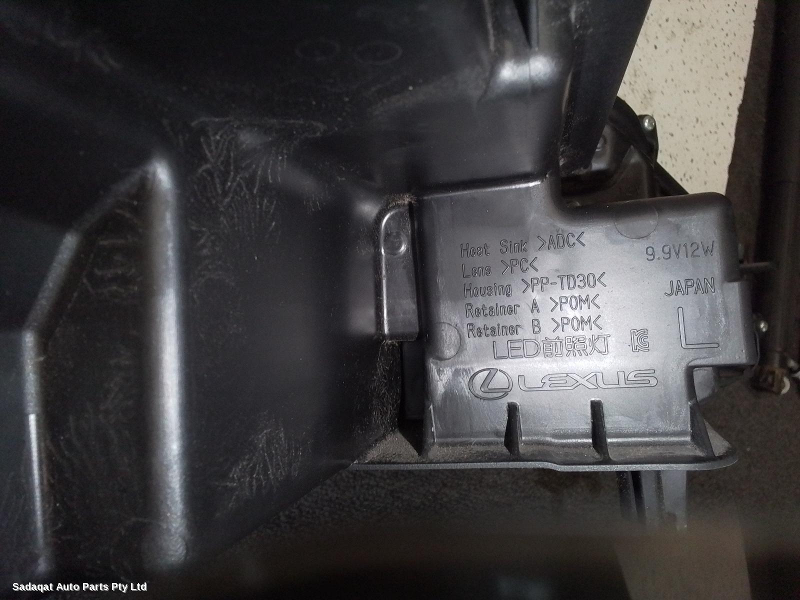 Lexus Es Series (13-) Left Headlamp