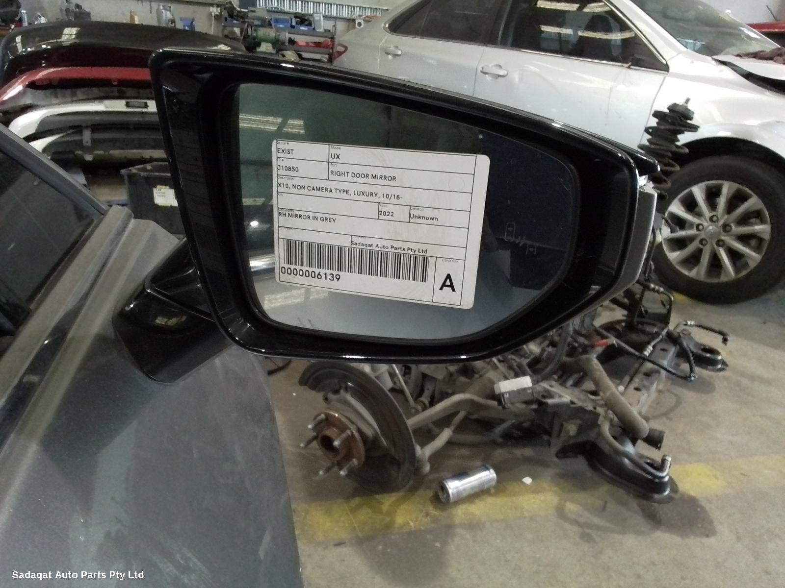 Lexus Ux Right Door Mirror