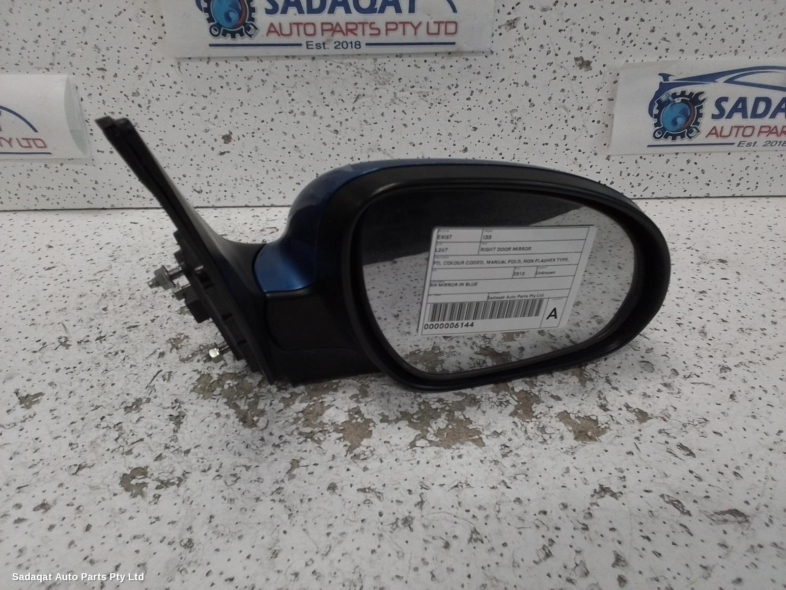 Hyundai I30 Right Door Mirror