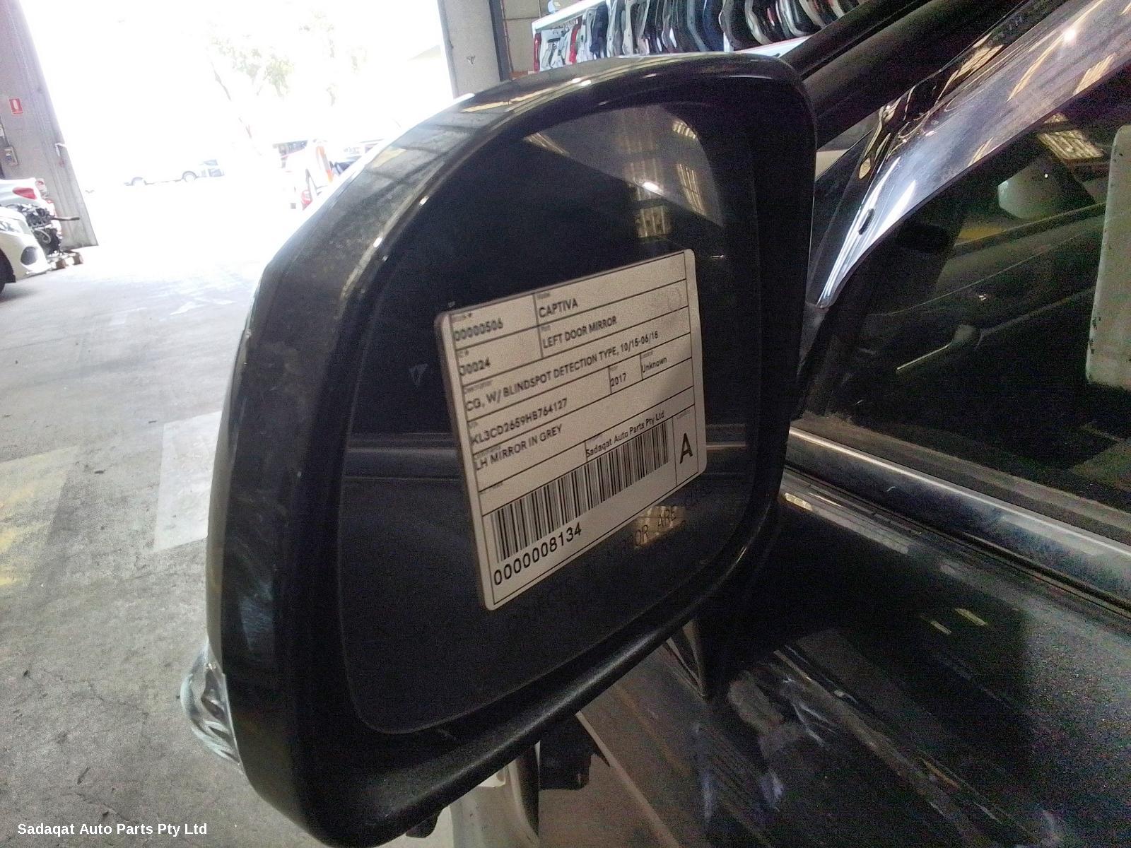 Holden Captiva Left Door Mirror