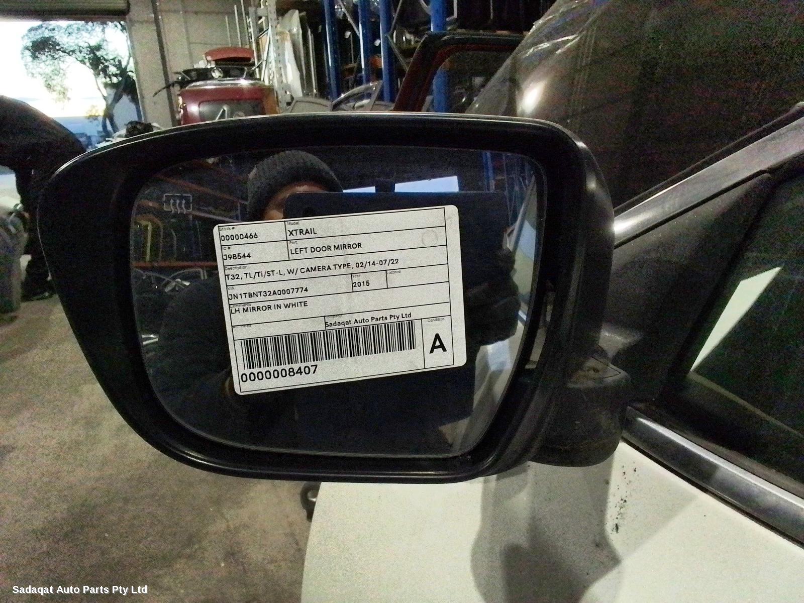 Nissan Xtrail Left Door Mirror