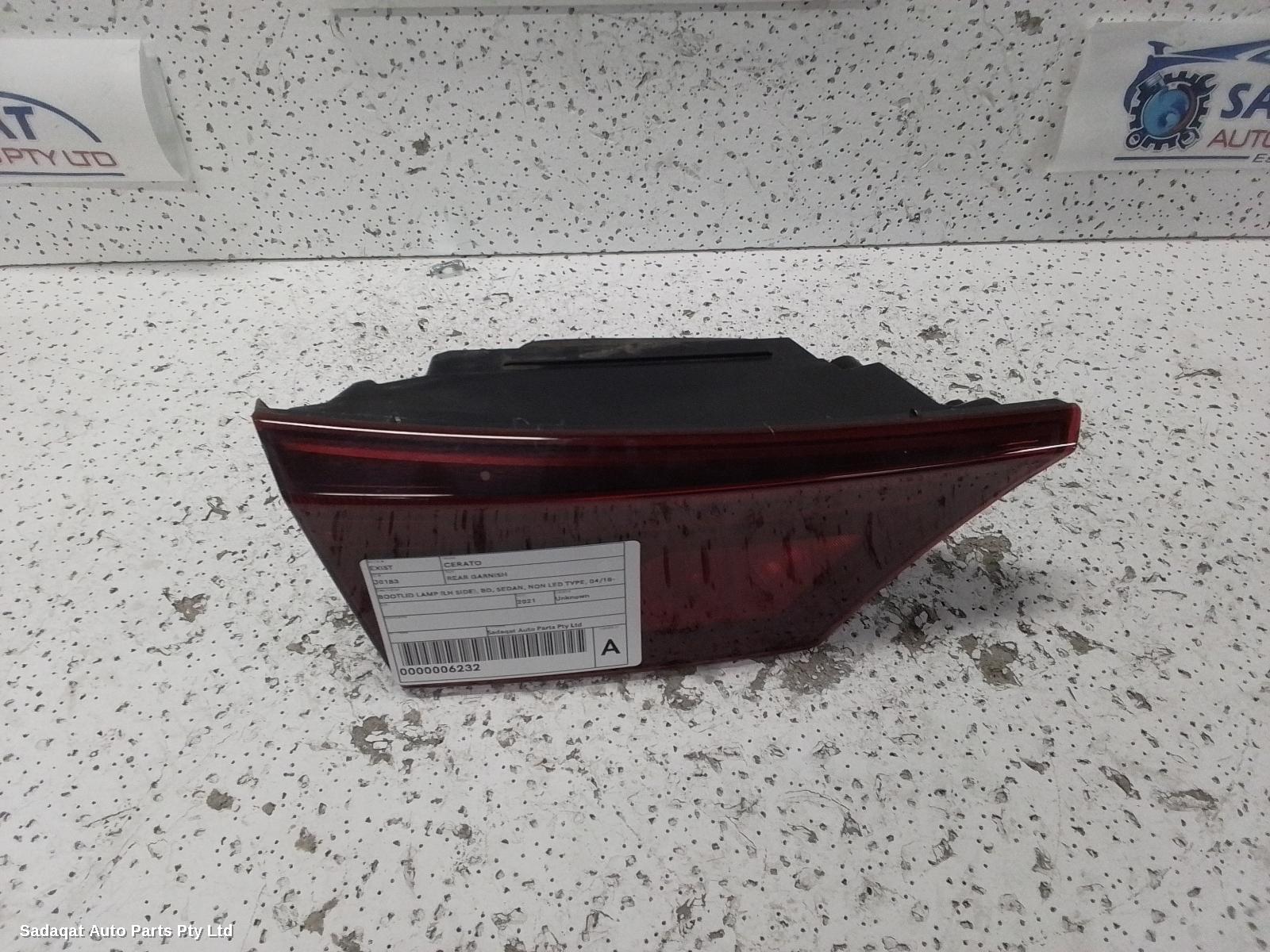 Kia Cerato Rear Garnish