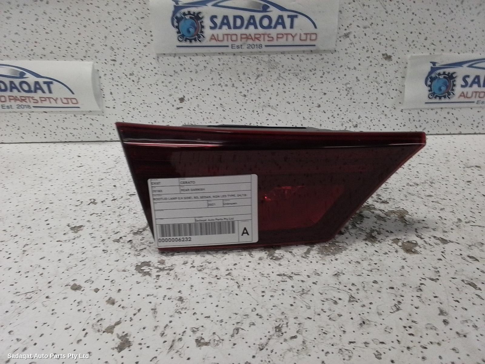 Kia Cerato Rear Garnish