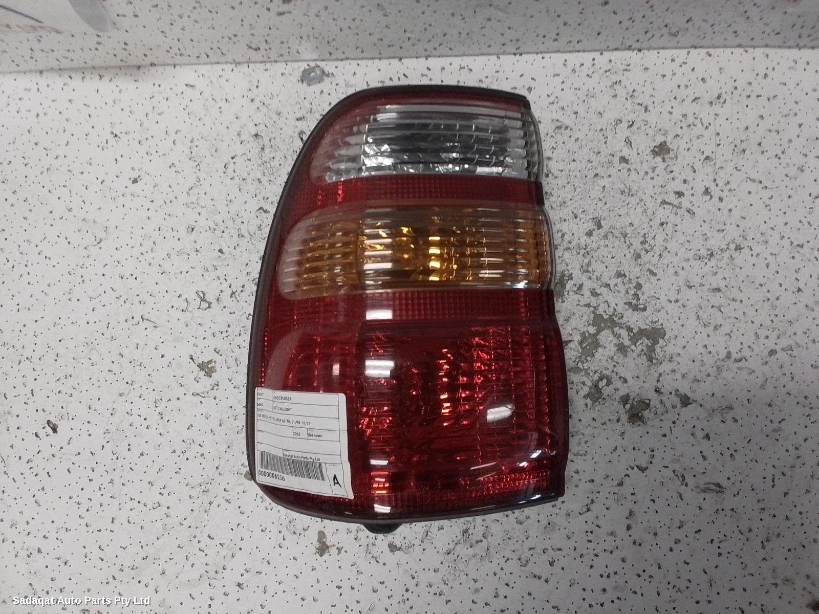 Toyota Landcruiser Left Taillight