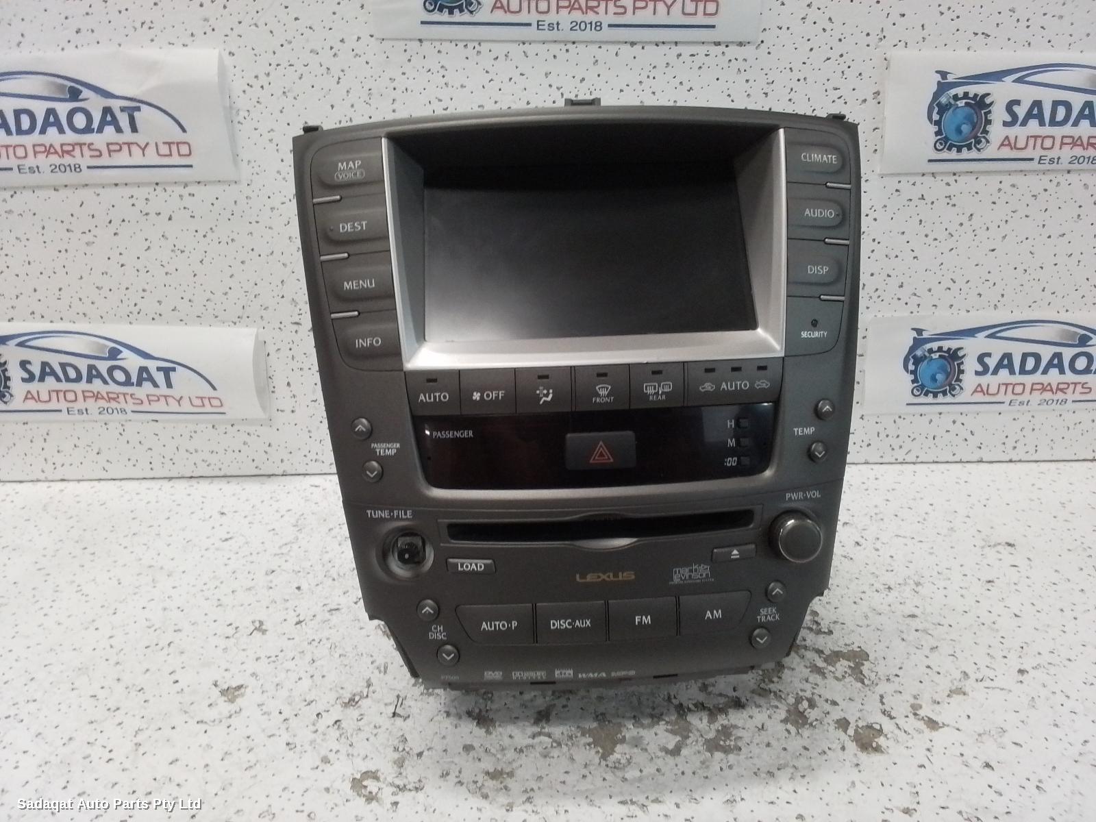 Lexus Is250/is250c Radio/cd/dvd/sat/tv