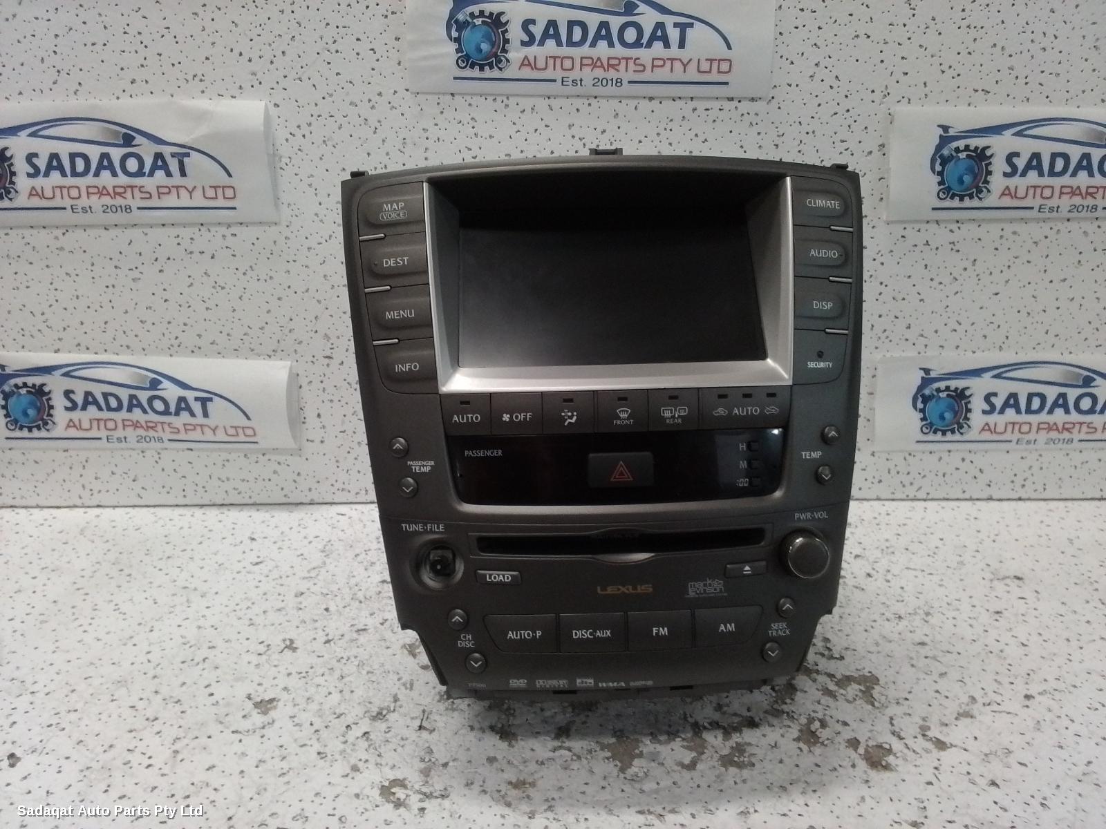 Lexus Is250/is250c Radio/cd/dvd/sat/tv