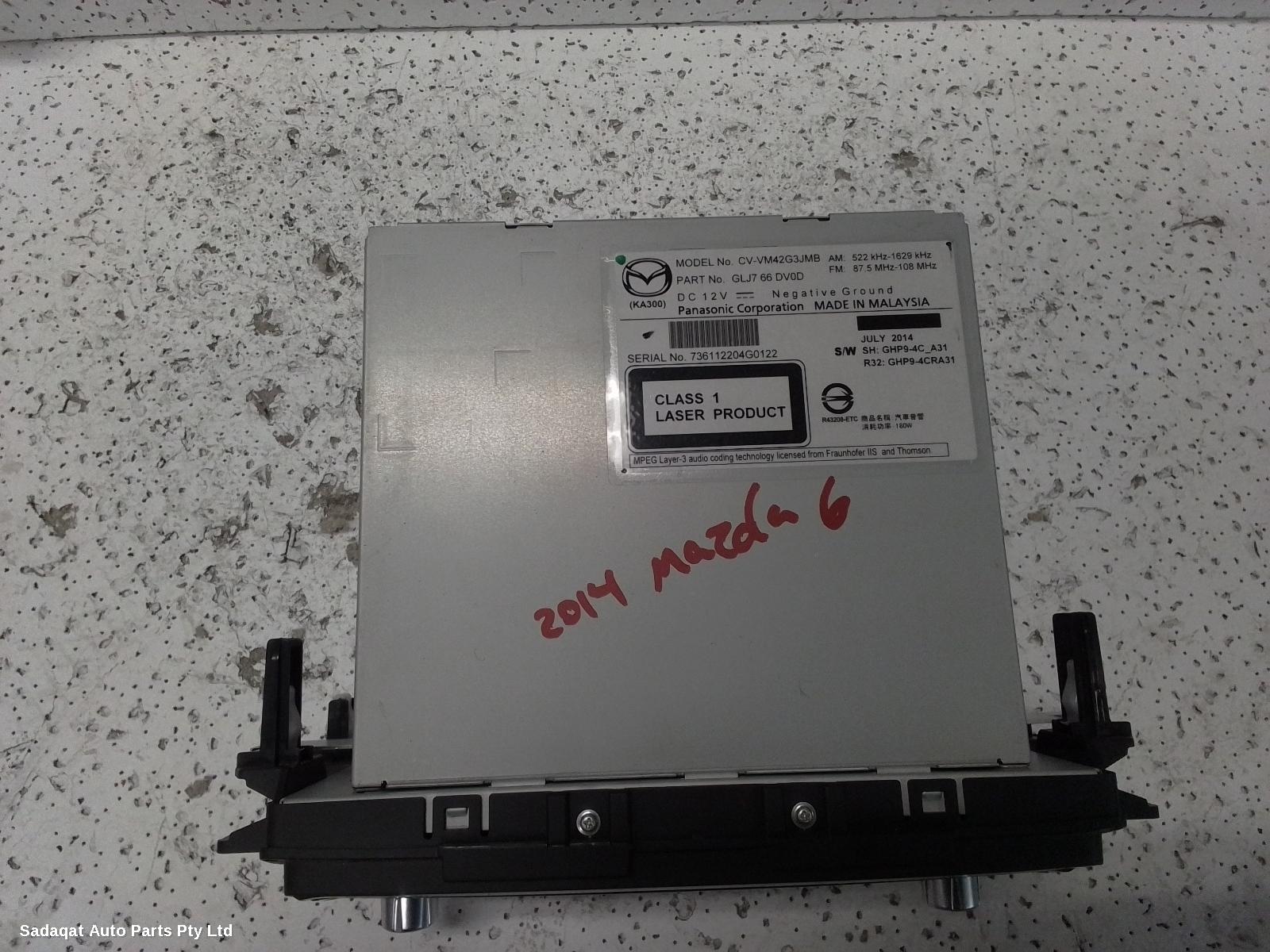 Mazda 6 Radio/cd/dvd/sat/tv