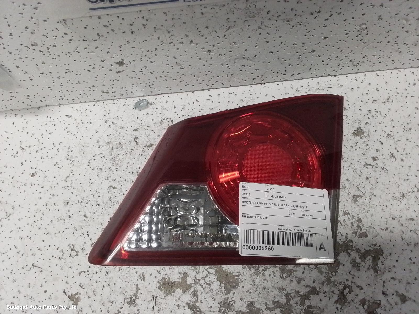 Honda Civic Rear Garnish