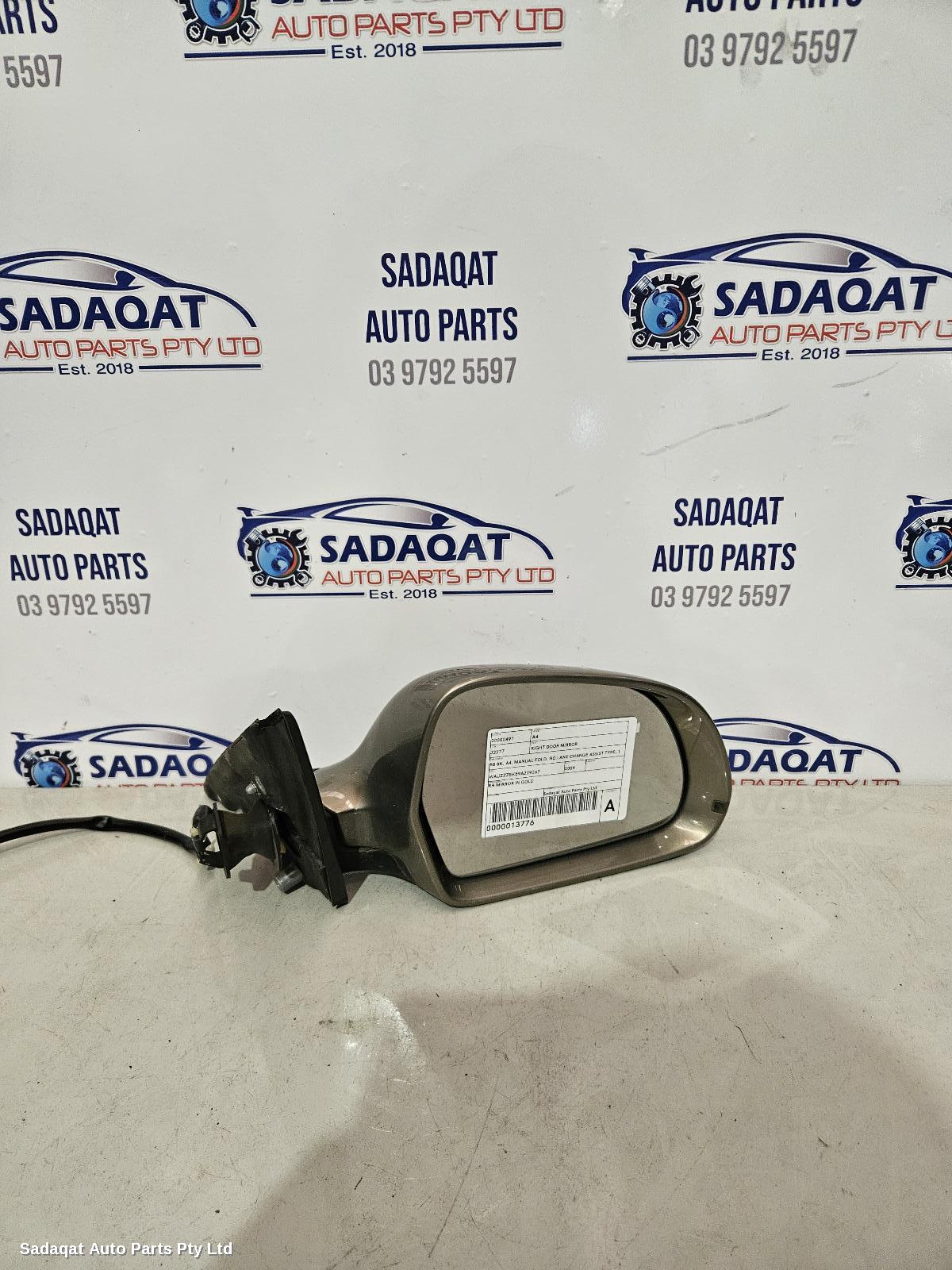 Audi A4 Right Door Mirror