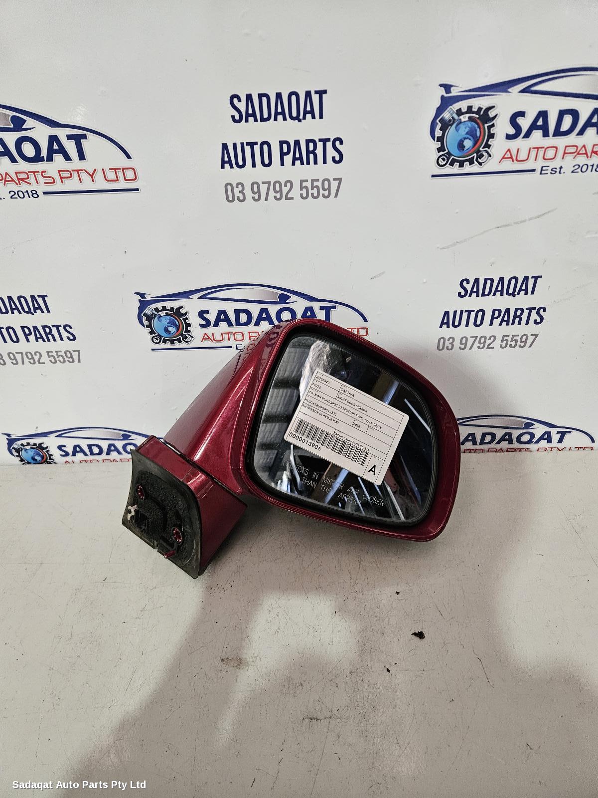 Holden Captiva Right Door Mirror