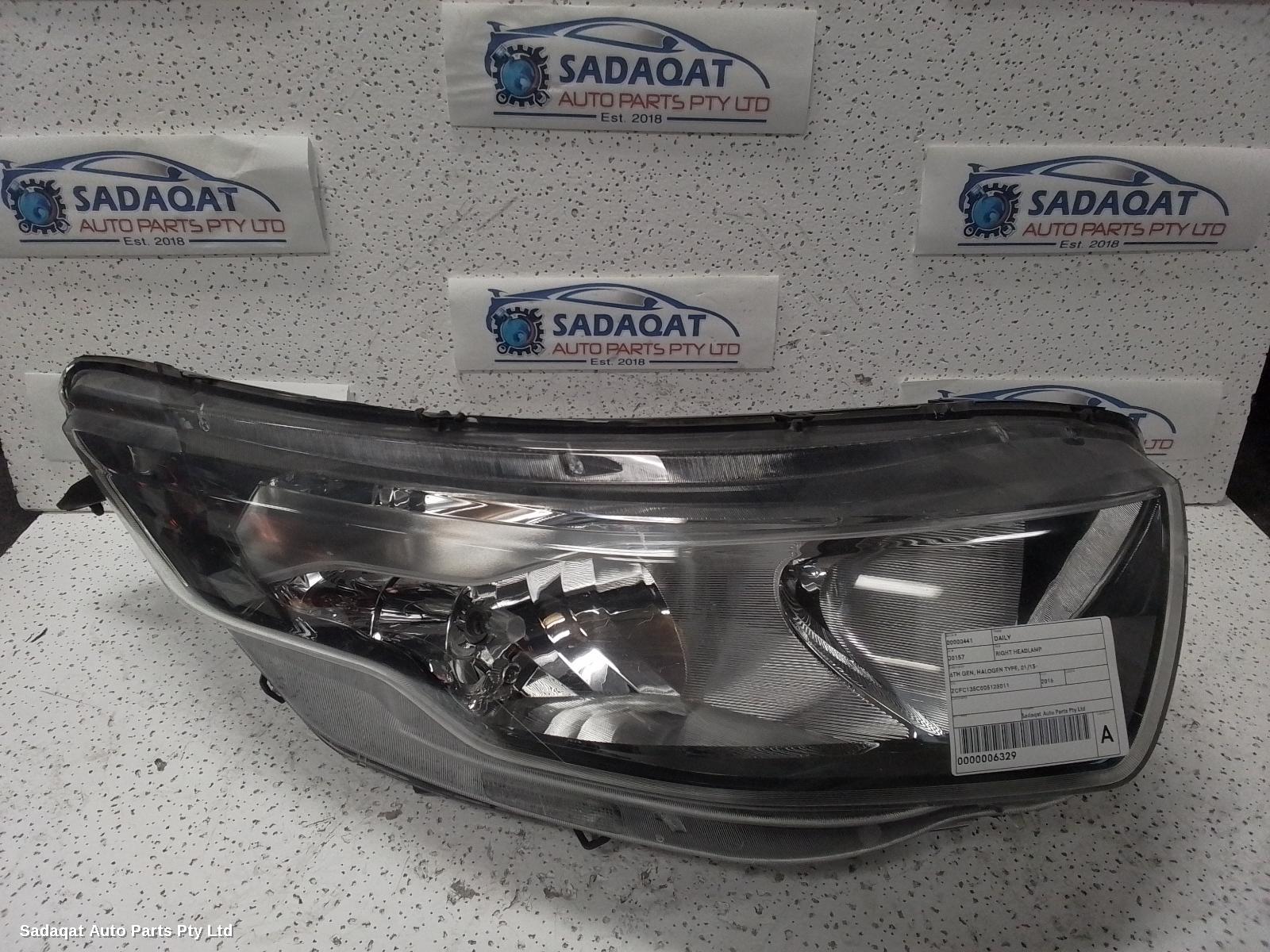 Iveco Daily Right Headlamp