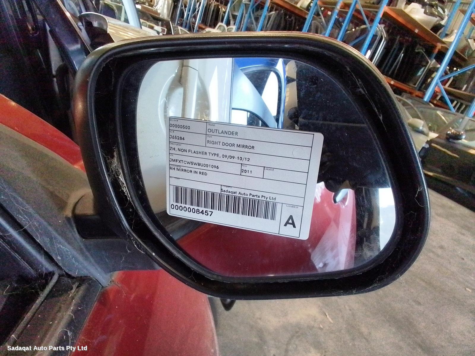 Mitsubishi Outlander Right Door Mirror