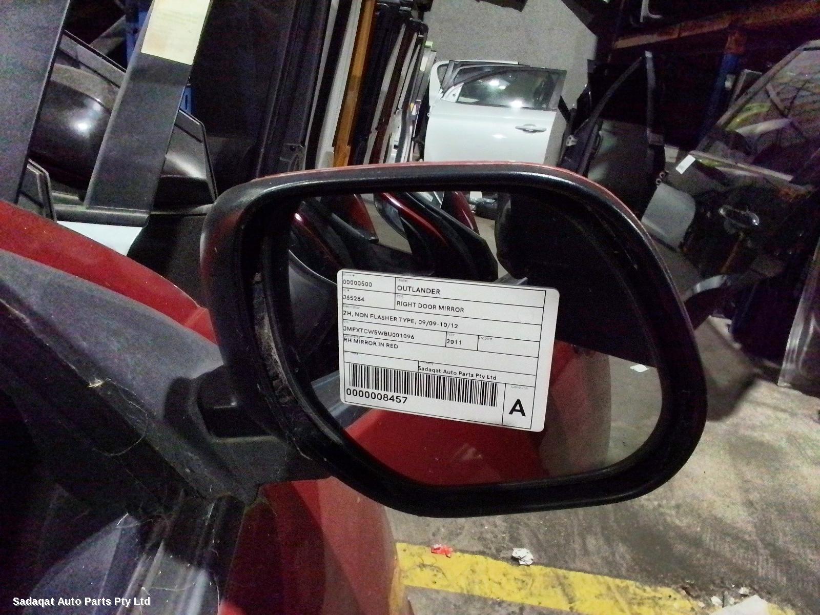 Mitsubishi Outlander Right Door Mirror