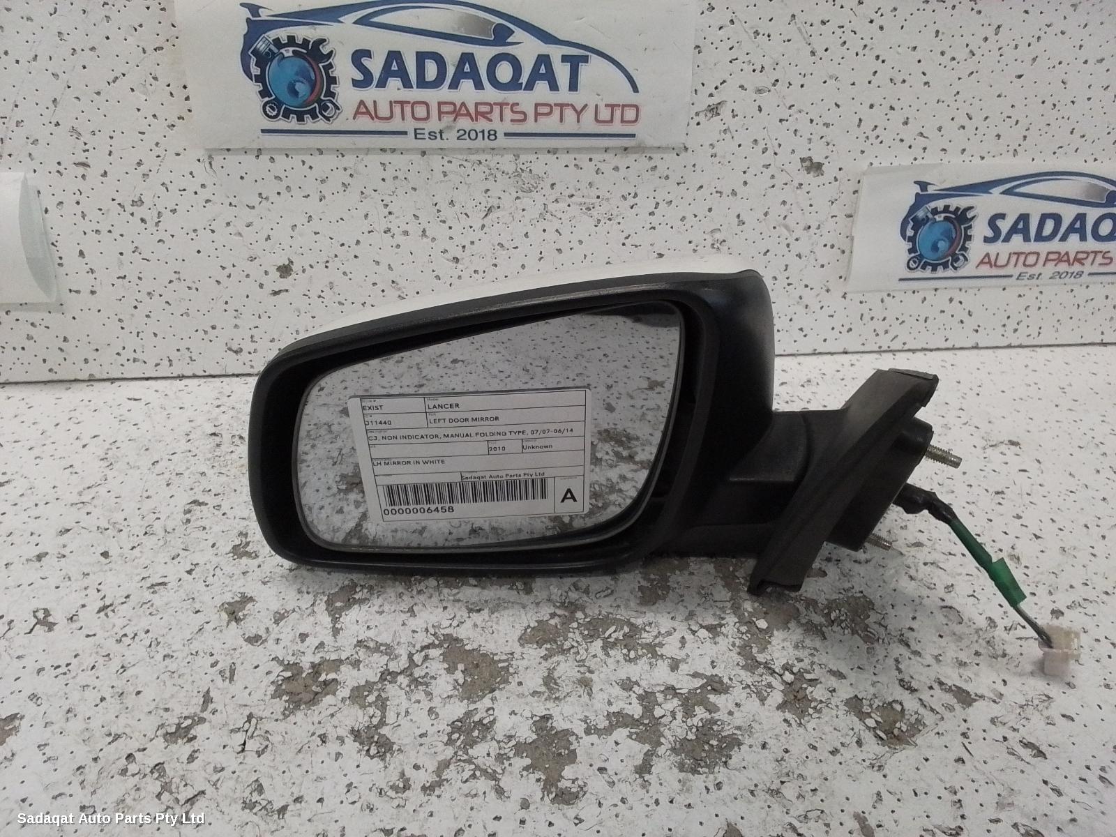 Mitsubishi Lancer Left Door Mirror