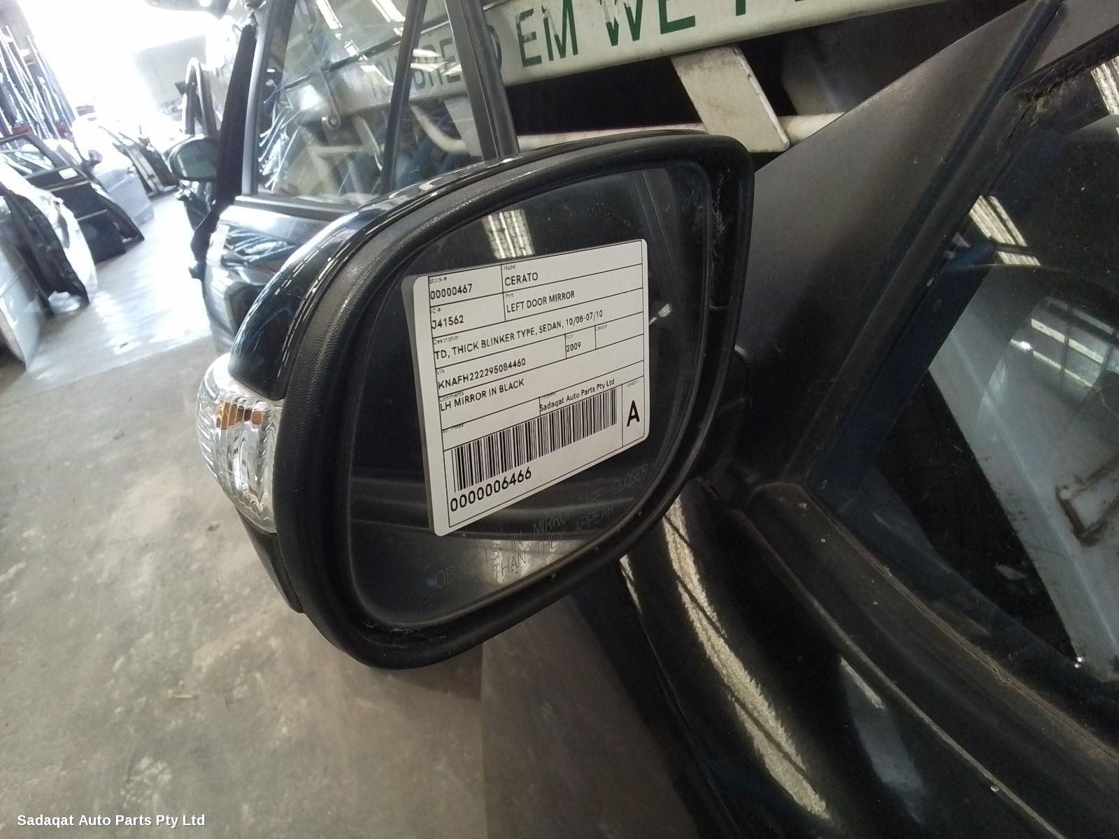 Kia Cerato Left Door Mirror
