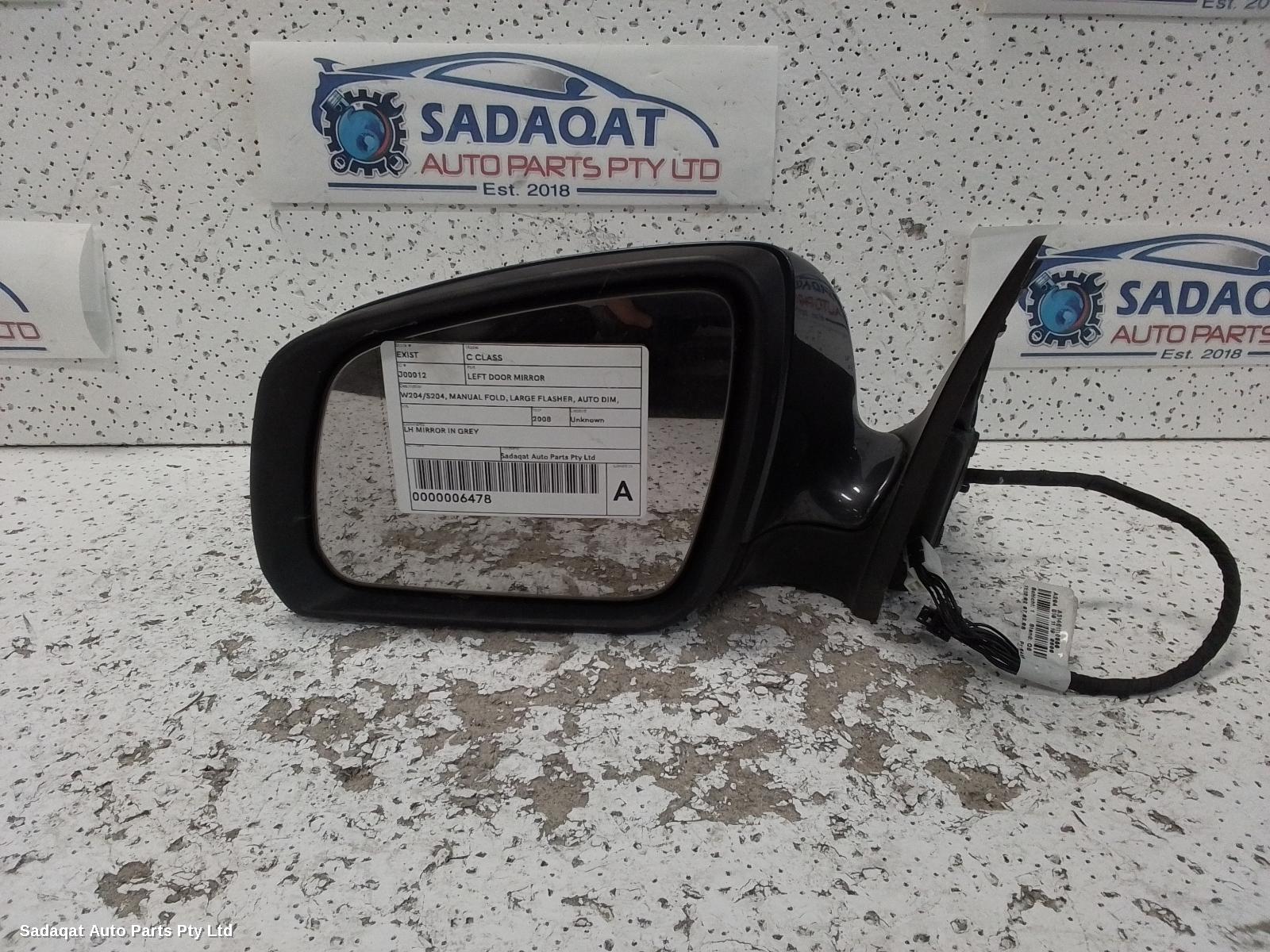 Mercedes C Class Left Door Mirror