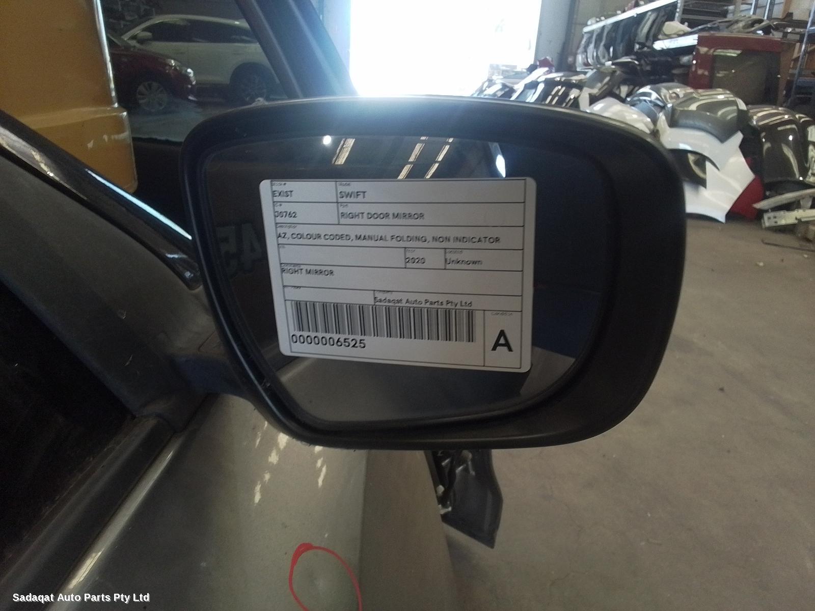 Suzuki Swift Right Door Mirror