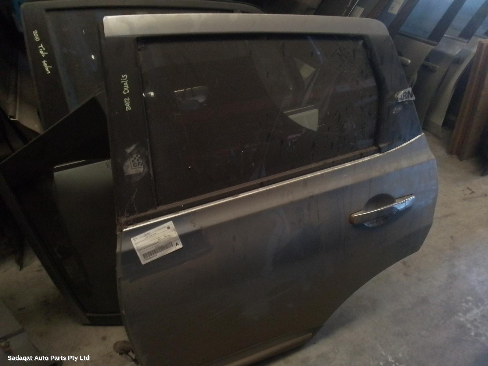 Nissan Dualis Left Rear Door/sliding