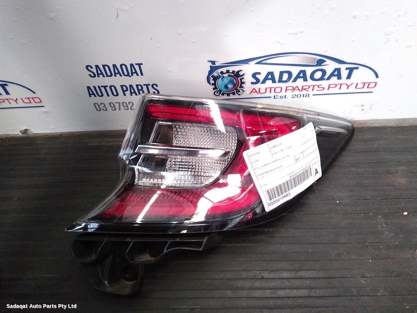 Toyota Corolla Right Taillight