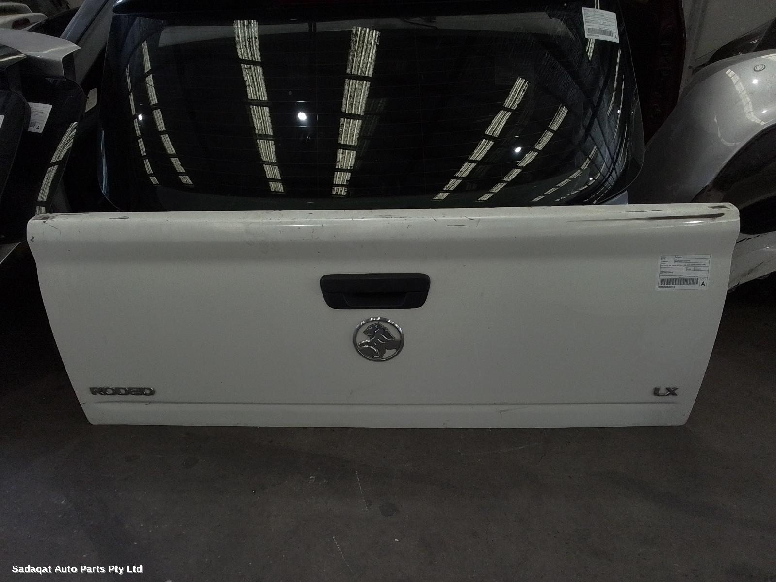 Holden Rodeo Bootlid/tailgate