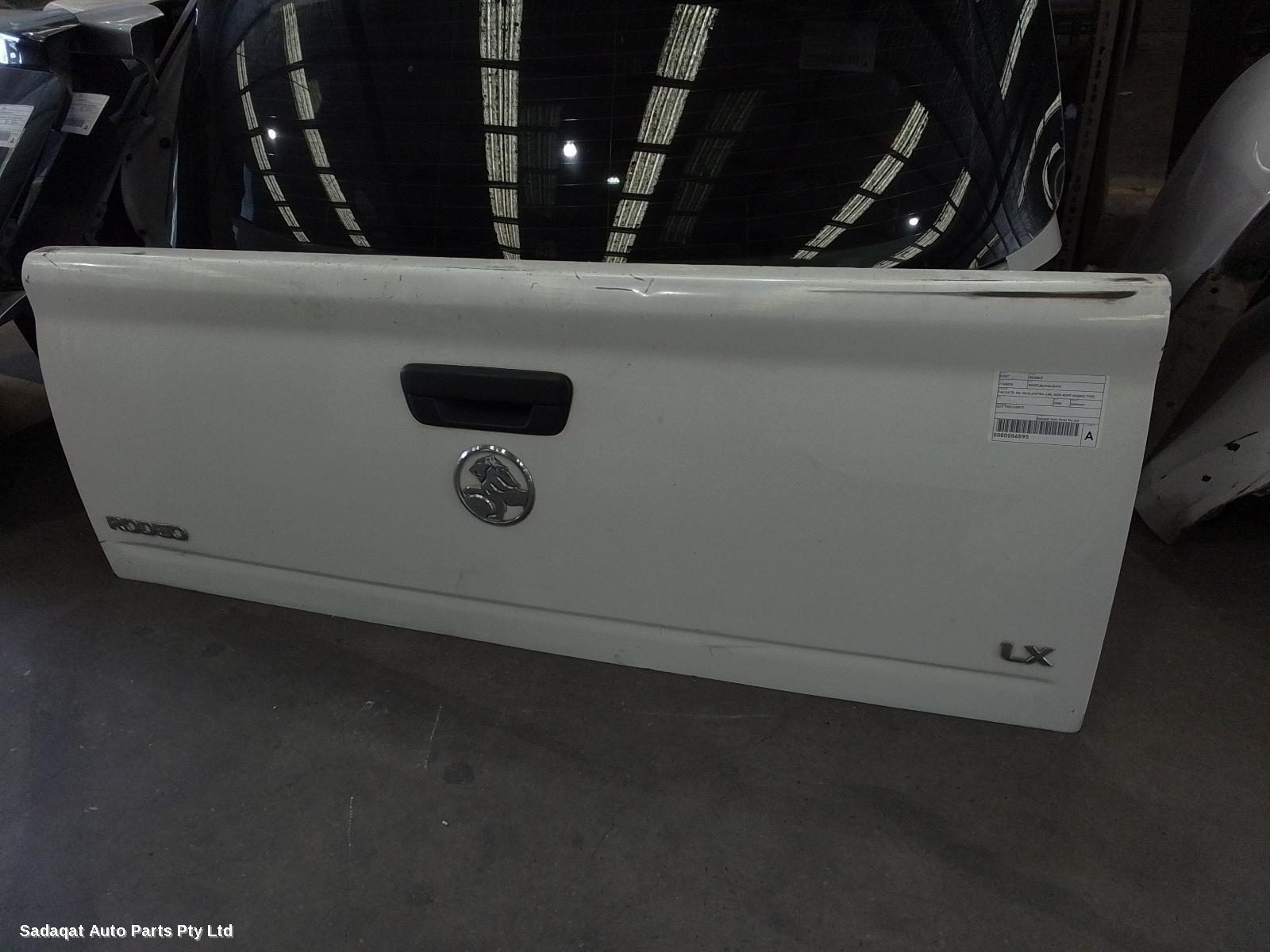 Holden Rodeo Bootlid/tailgate