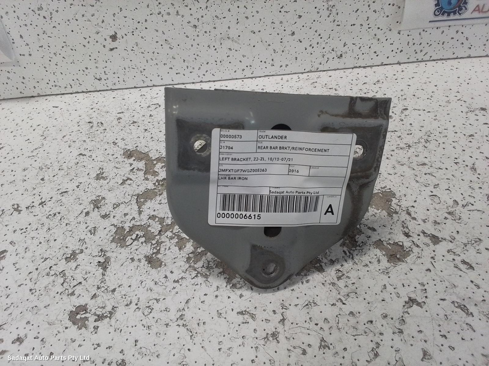 Mitsubishi Outlander R/bar Bracket/reinfo