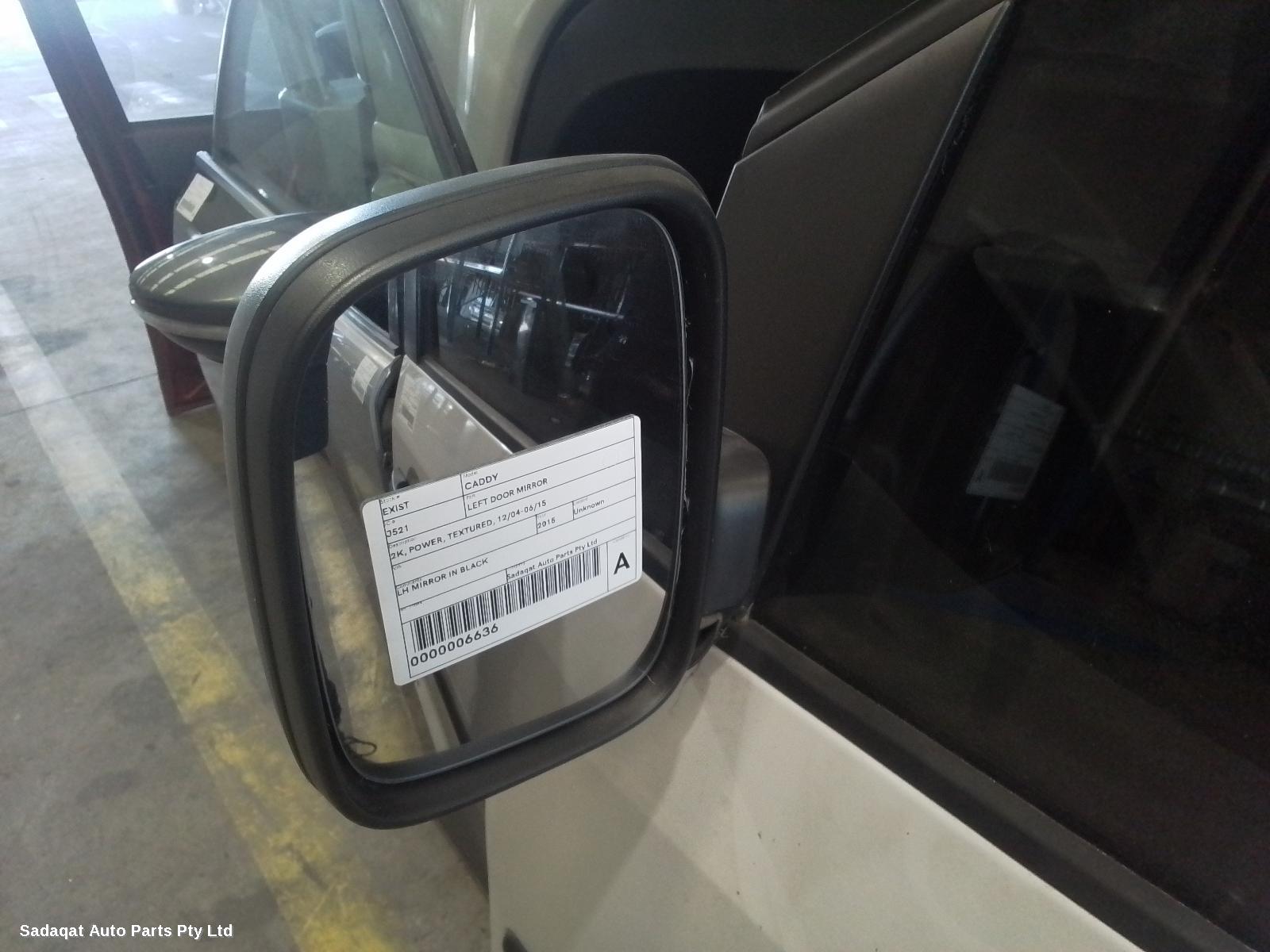 Volkswagen Caddy Left Door Mirror