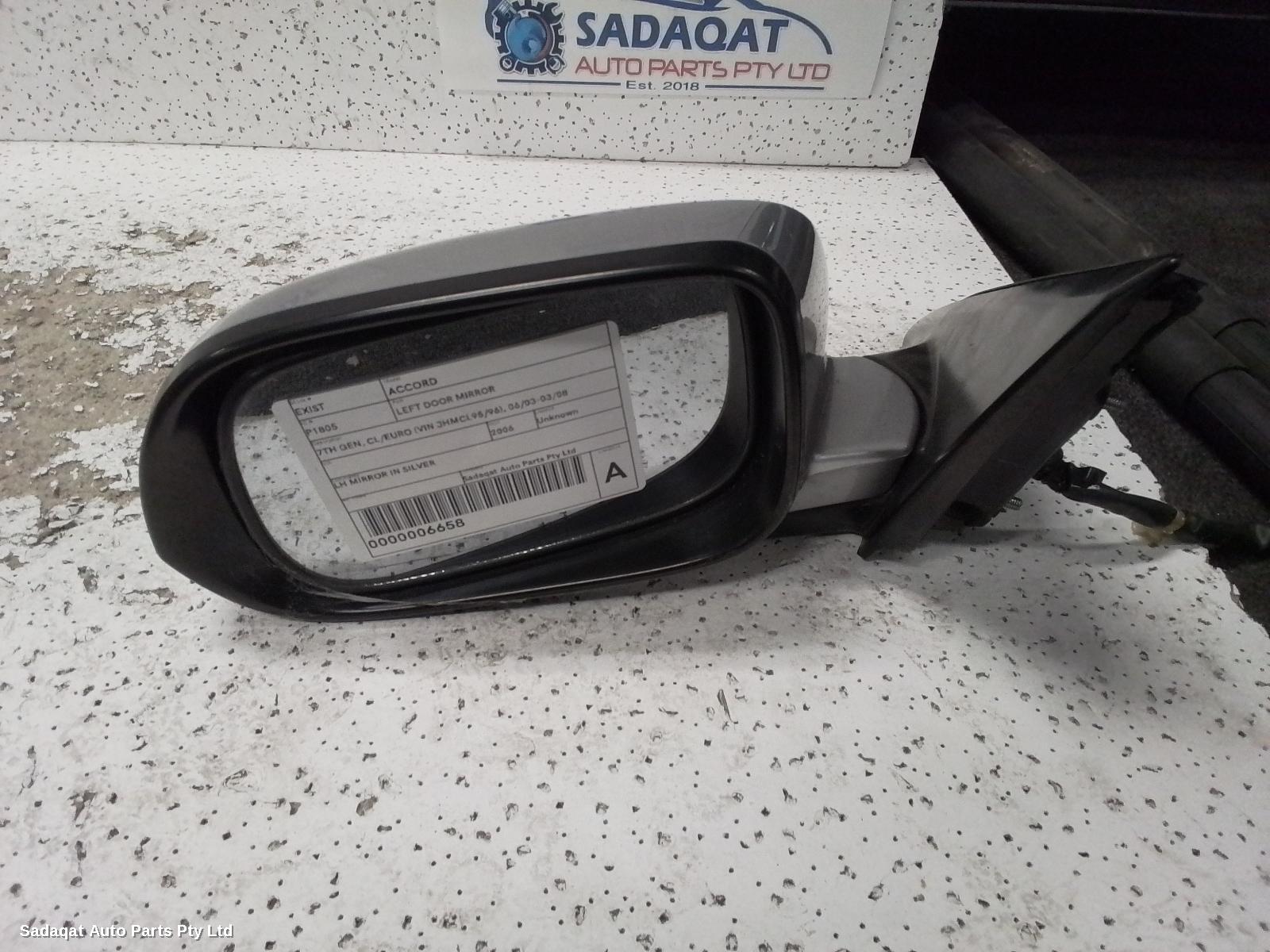 Honda Accord Left Door Mirror