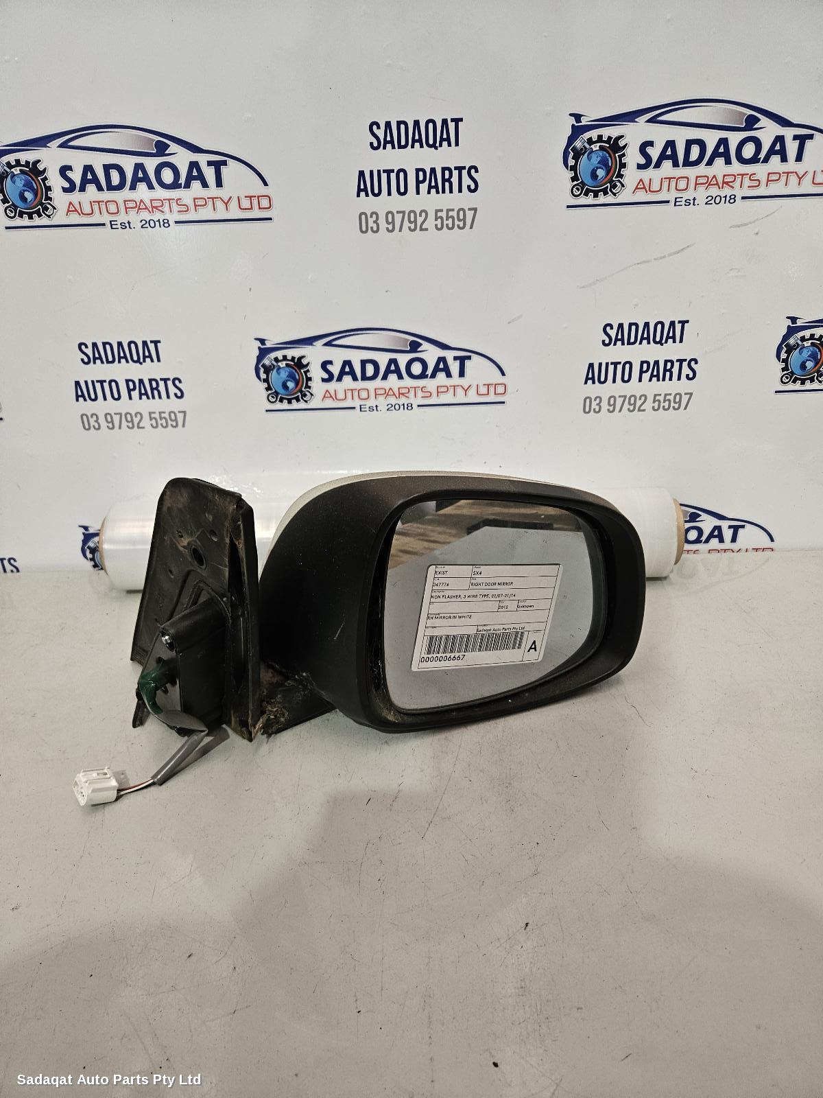 Suzuki Sx4 Right Door Mirror