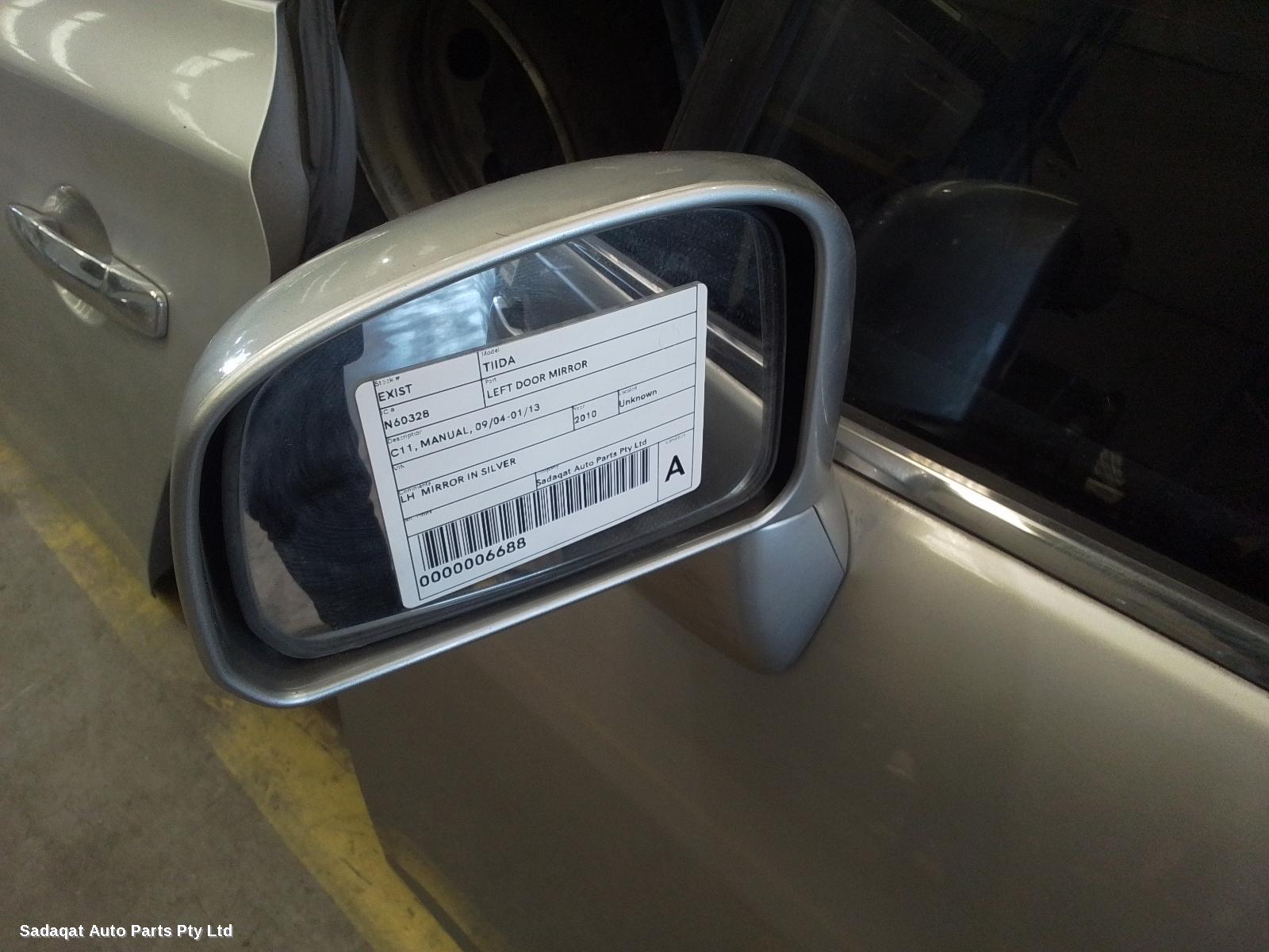 Nissan Tiida Left Door Mirror