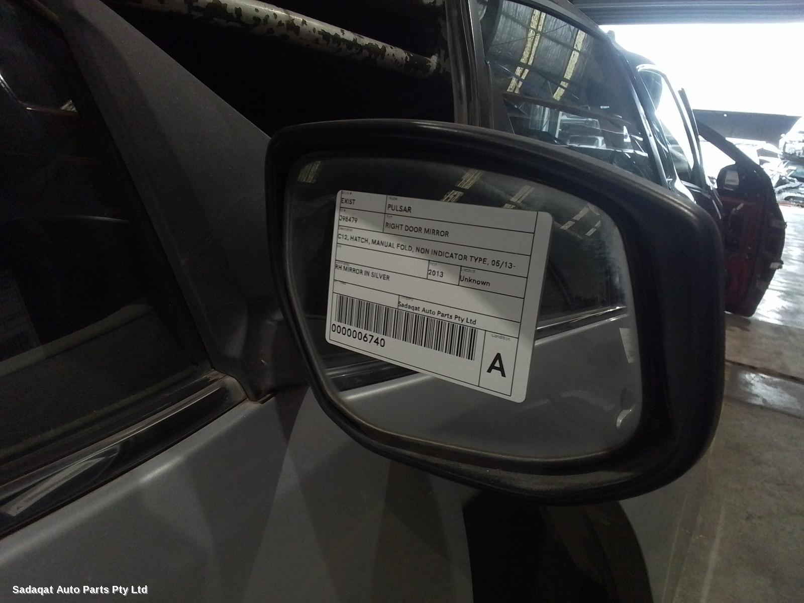 Nissan Pulsar Right Door Mirror