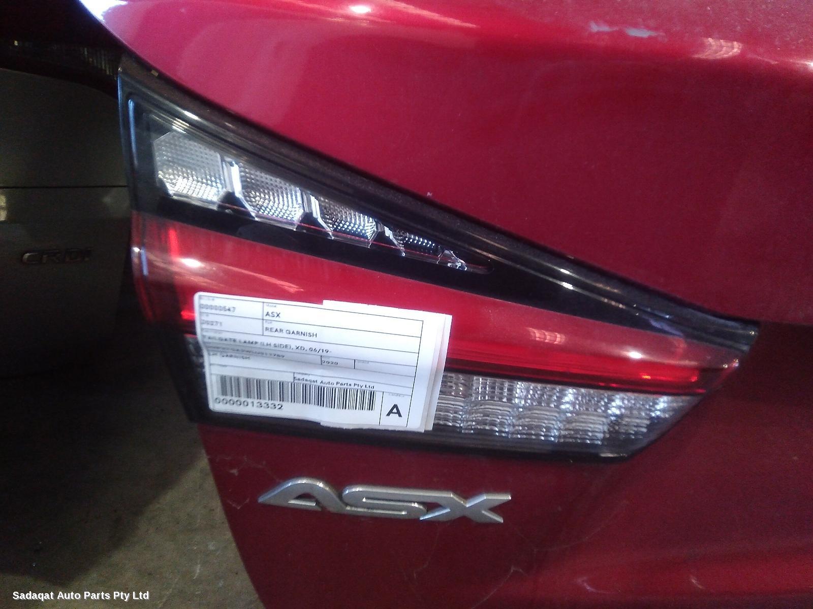 Mitsubishi Asx Rear Garnish