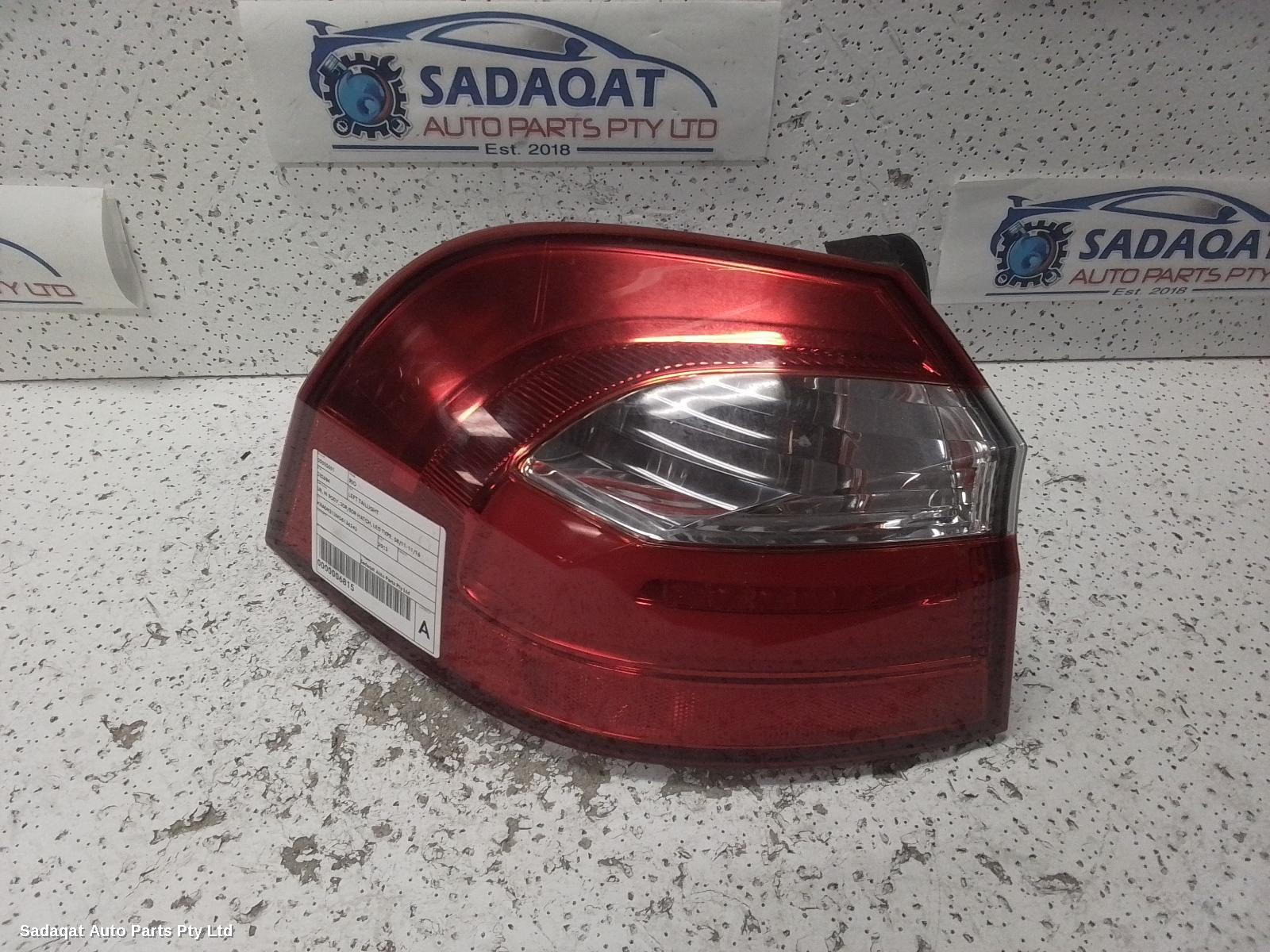 Kia Rio Left Taillight