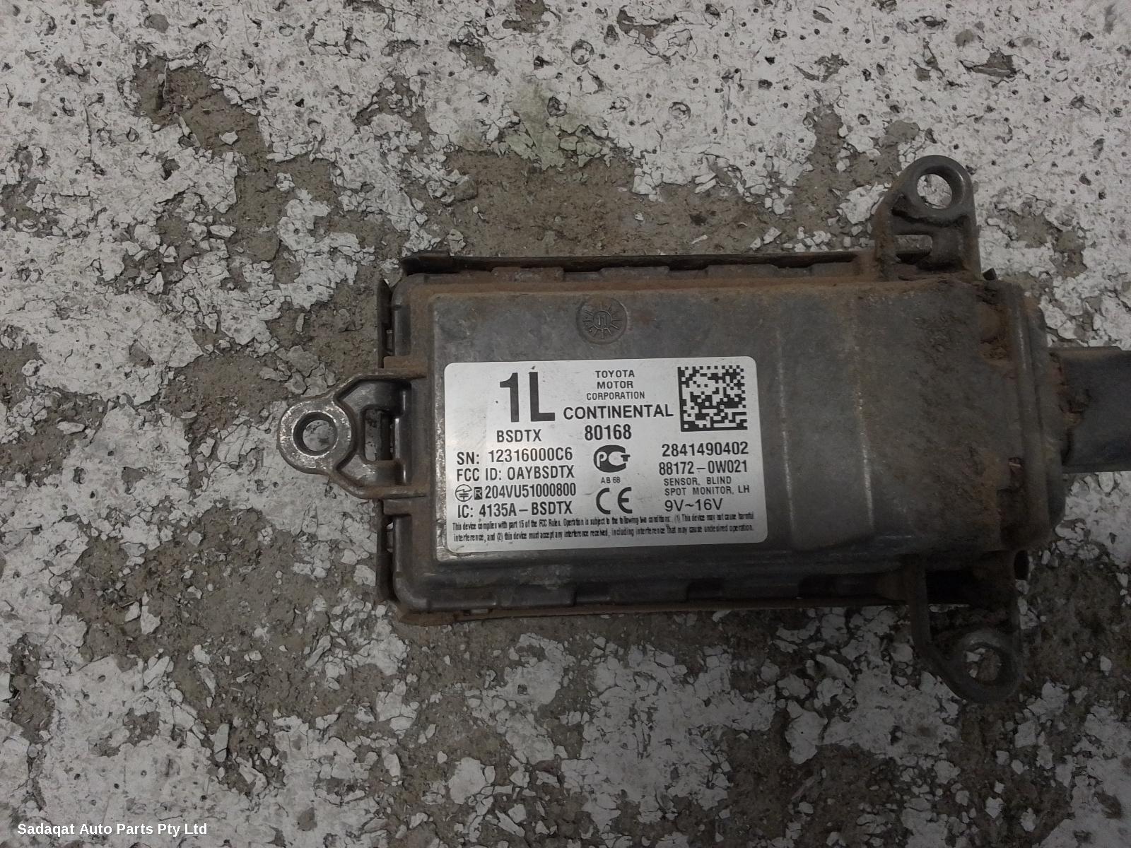 Toyota Aurion Misc Switch/relay