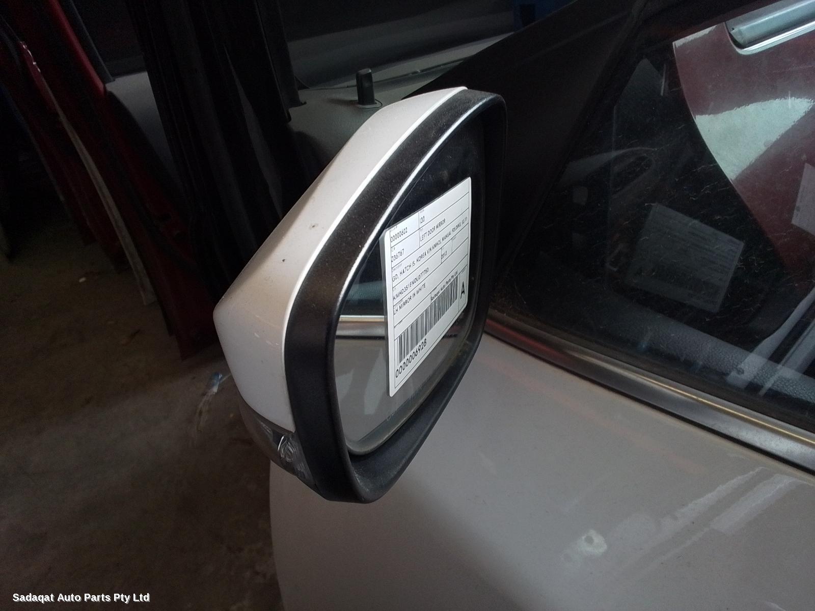 Hyundai I30 Left Door Mirror