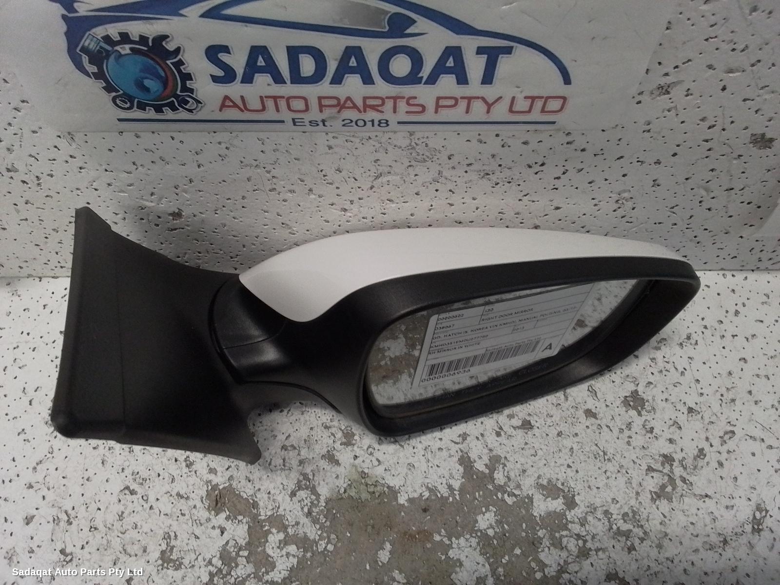 Hyundai I30 Right Door Mirror