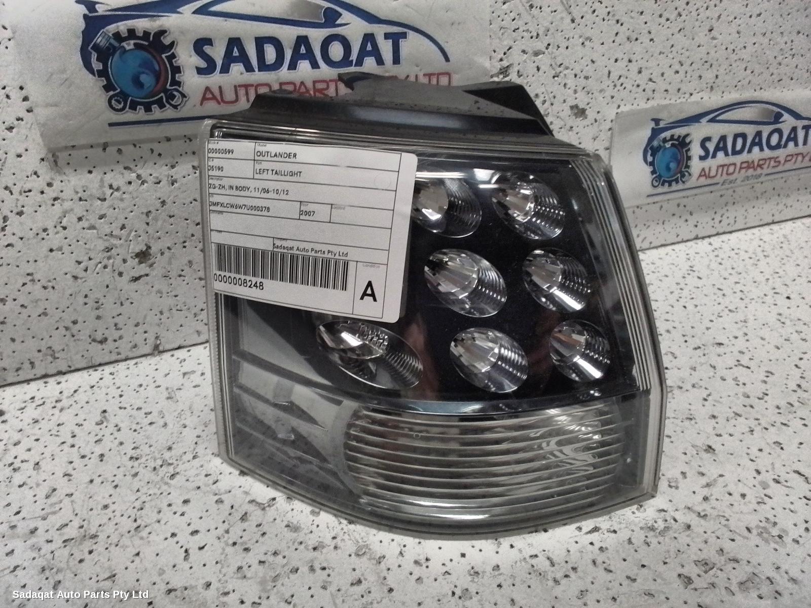 Mitsubishi Outlander Left Taillight