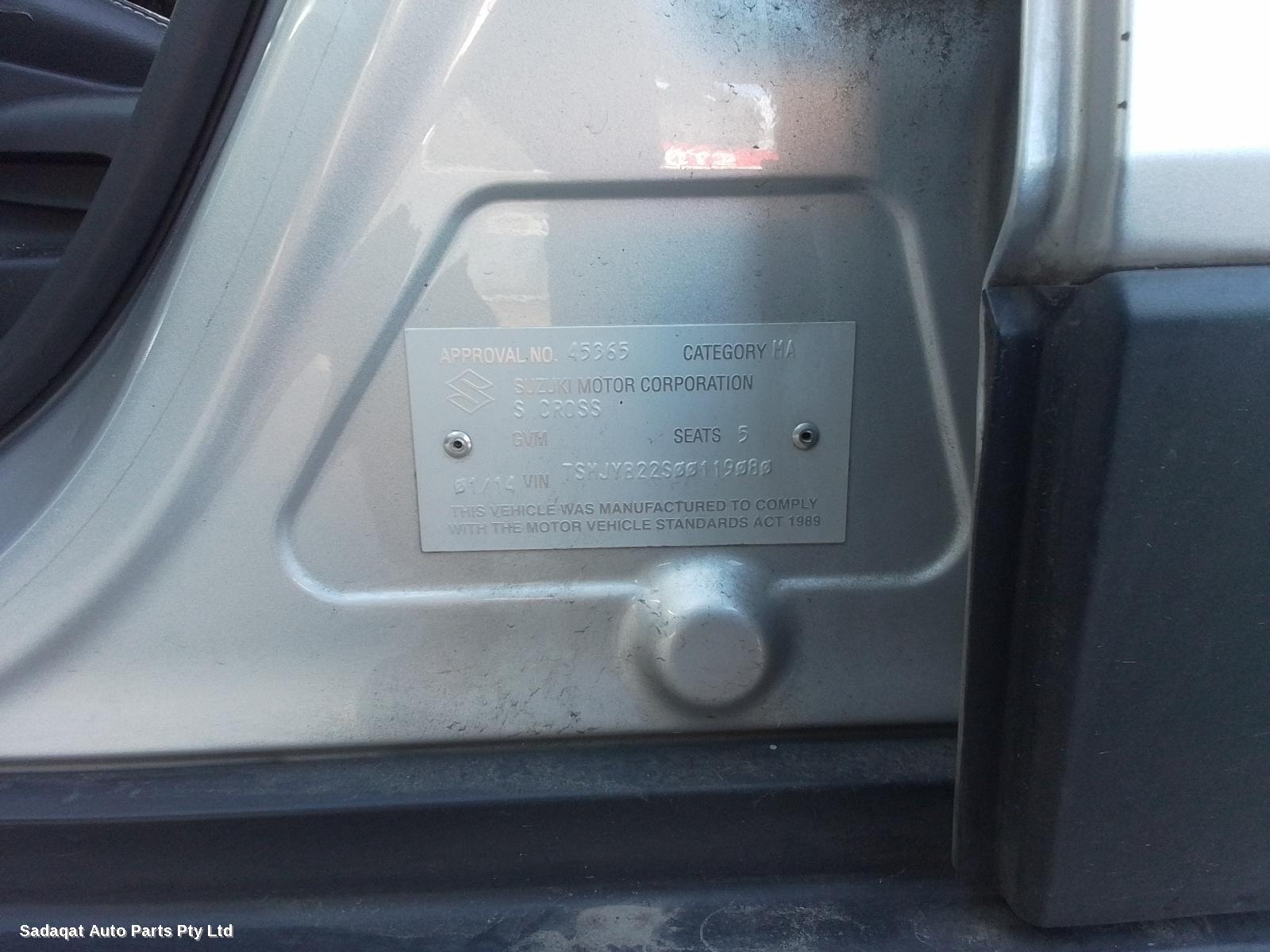 Suzuki S-cross Right Front Door