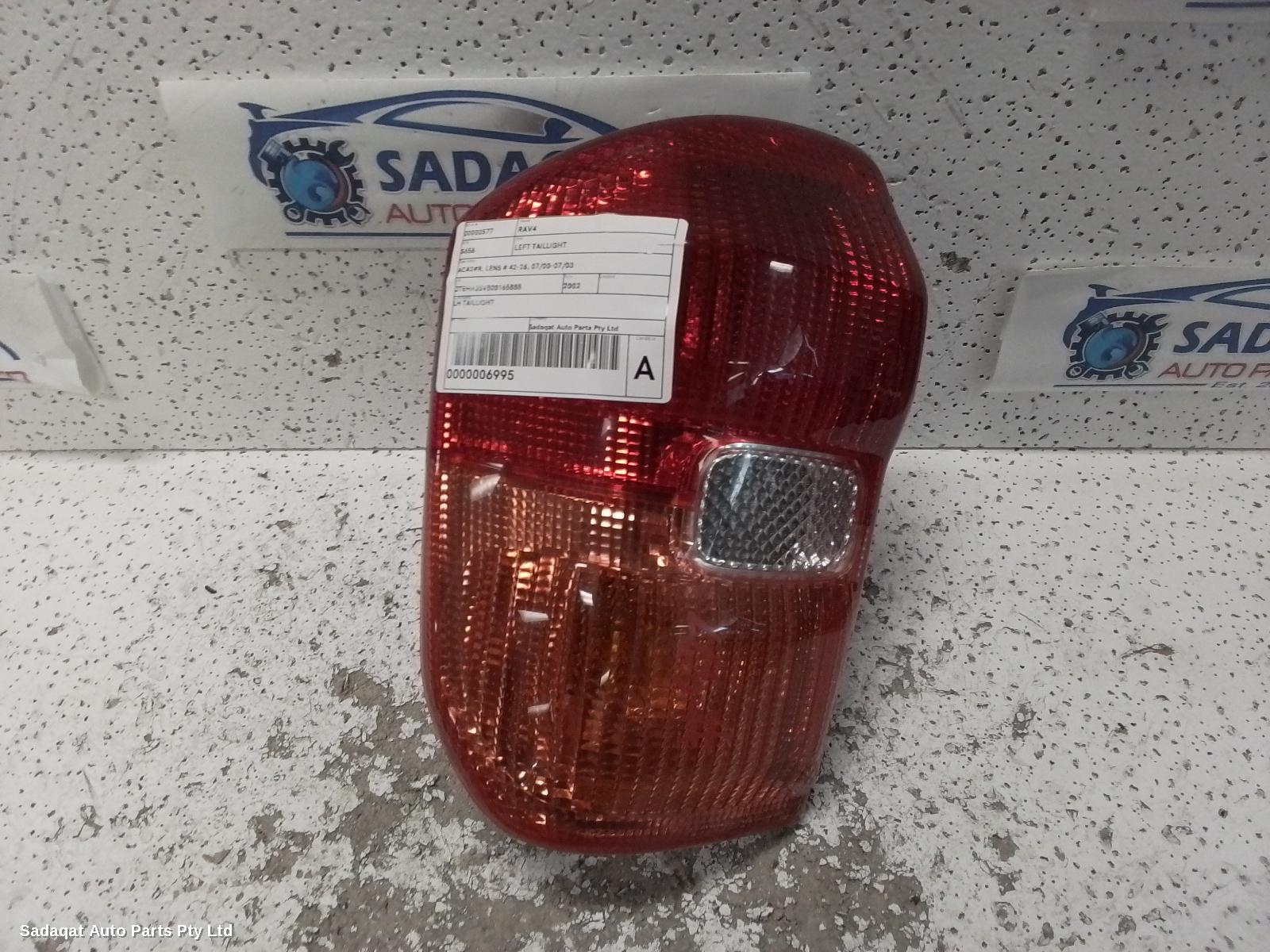Toyota Rav4 Left Taillight