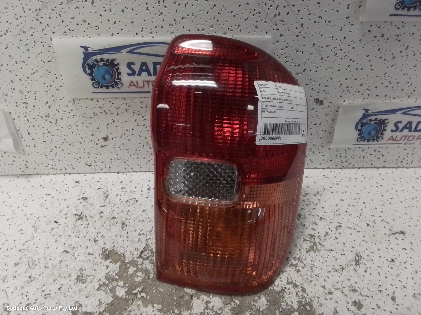 Toyota Rav4 Right Taillight