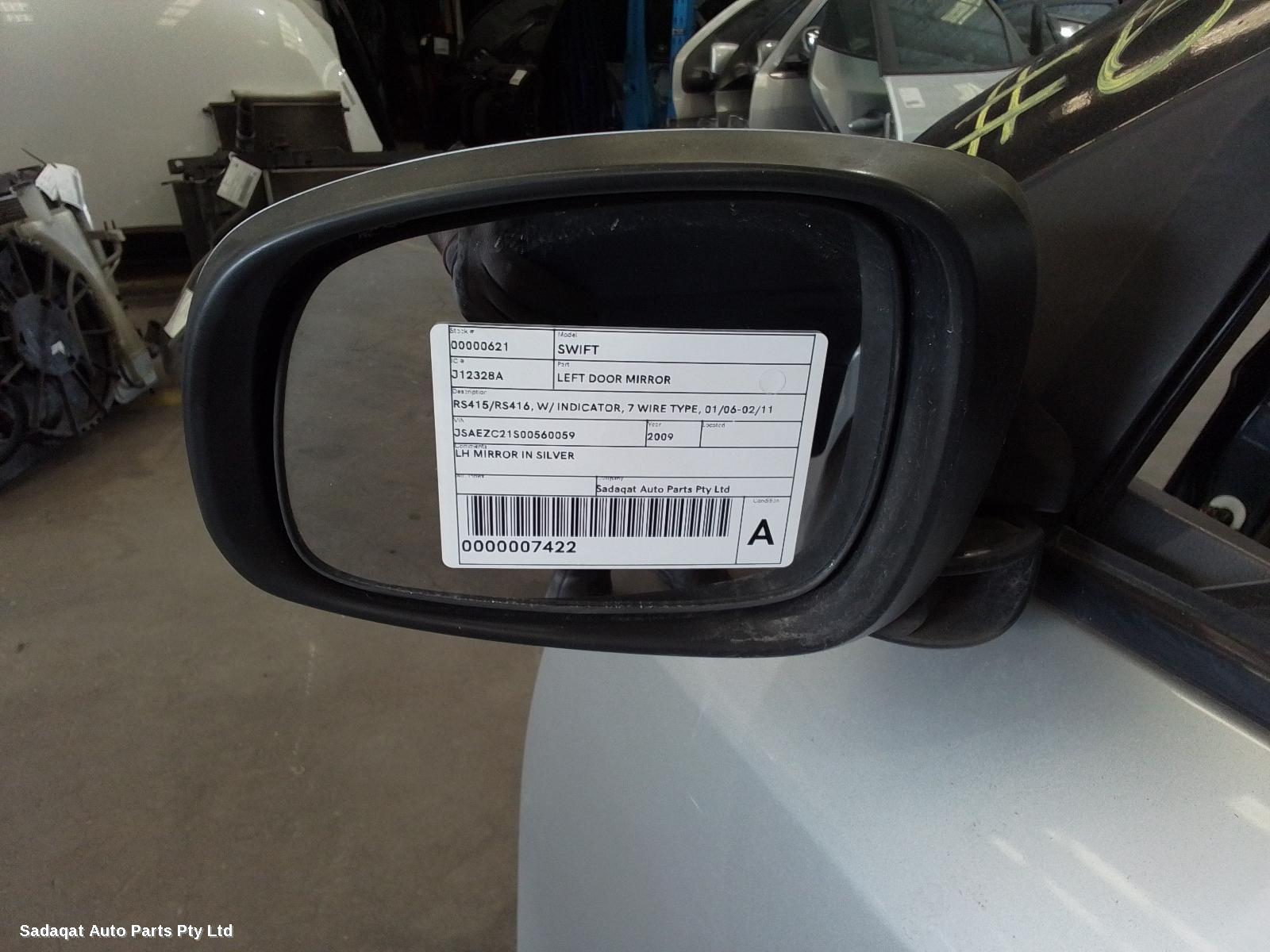 Suzuki Swift Left Door Mirror