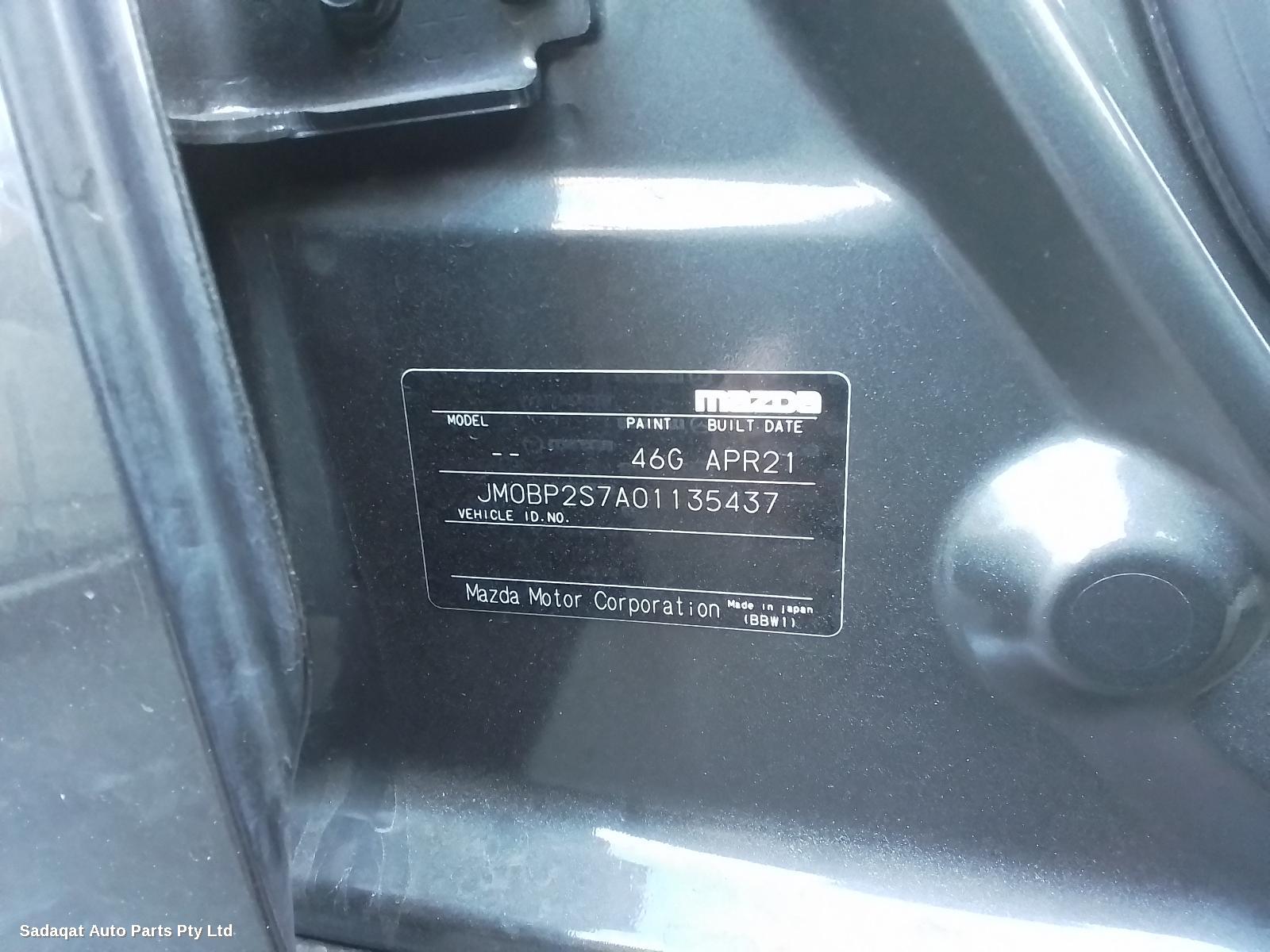 Mazda 3 Right Rear Door Window